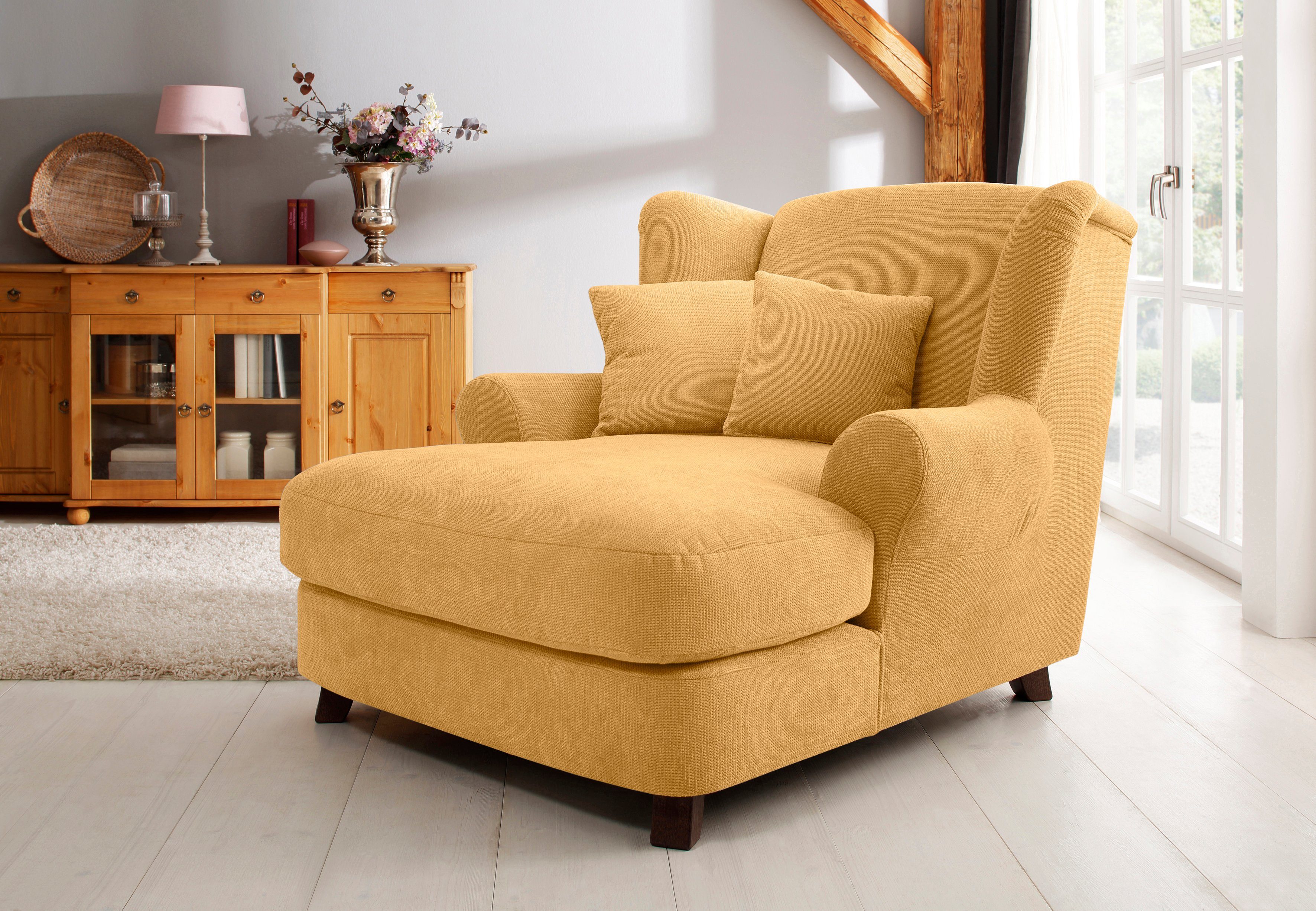 Home affaire XXL-Sessel Oase, Mega-Sessel XXL, Крісла incl. Zierkissen, Love-Seat