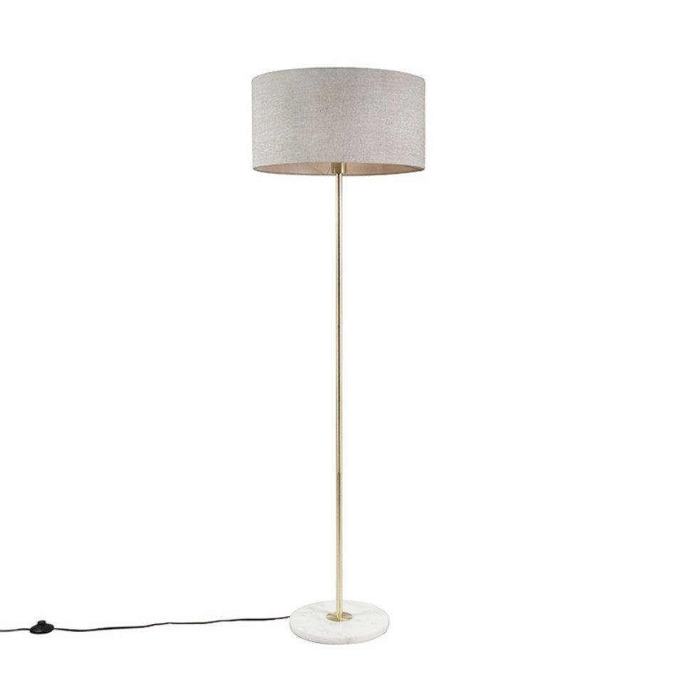 Qazqa Stehlampe Kaso, ohne Leuchtmittel, E27, günstig online kaufen