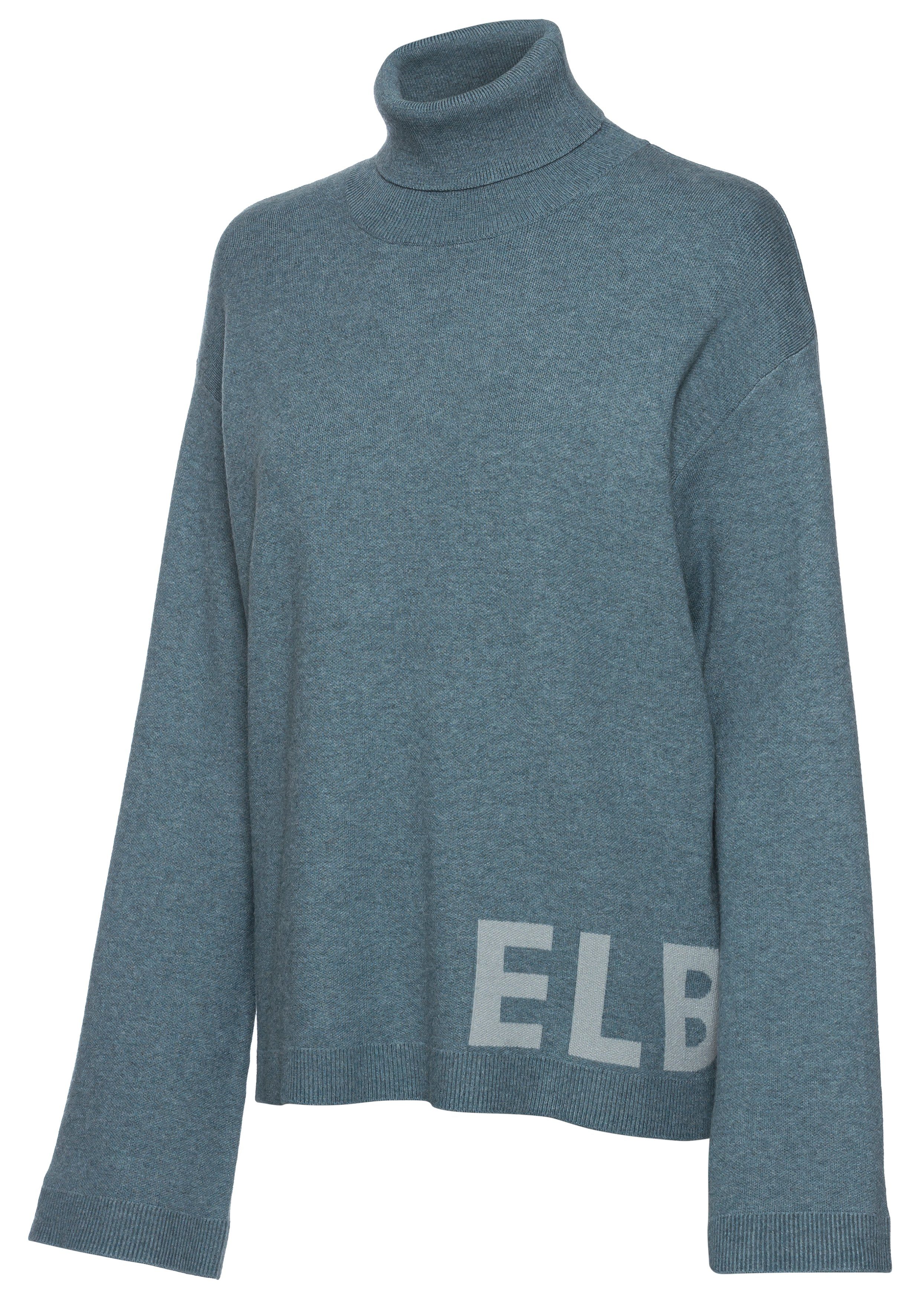 Elbsand Sweater Rollkragenpullover aus hochwertigem Strick, Loungewear