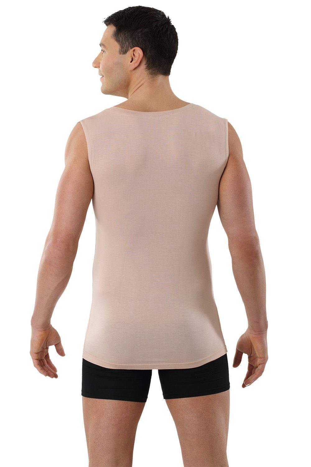 Albert Kreuz Achselhemd Deep-V light atmungsaktiv ohne Arm (kein Set, 1-St., kein Set)