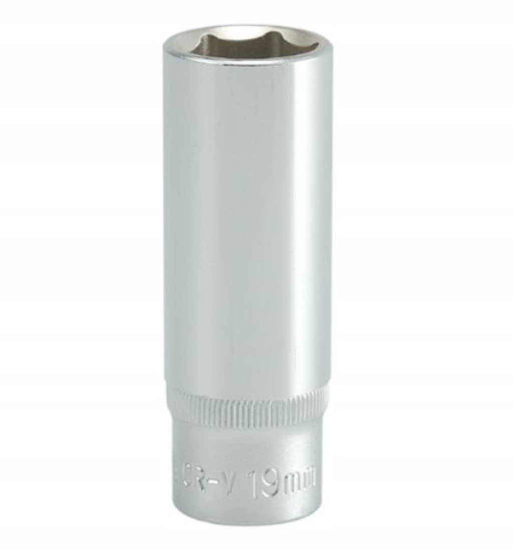 Yato Stecknuss Stecknuss 19 mm 1/2" 6-kant lang, Stecknuss 19 mm 1/2" 6-kant lang, Stecknuss 19 mm 1/2" 6-kant lang