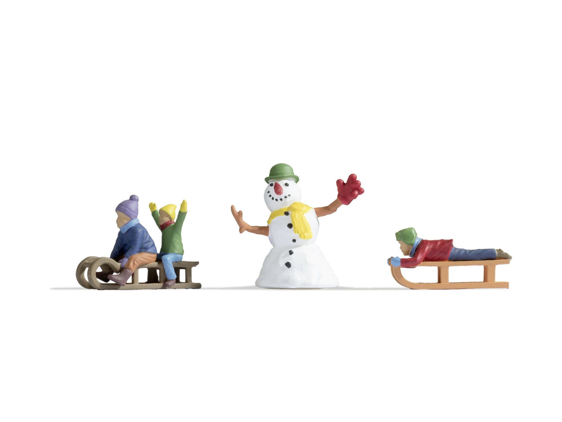 NOCH Dekofigur Figuren-Set „Kinder im Schnee“, winterliche Dekofi günstig online kaufen