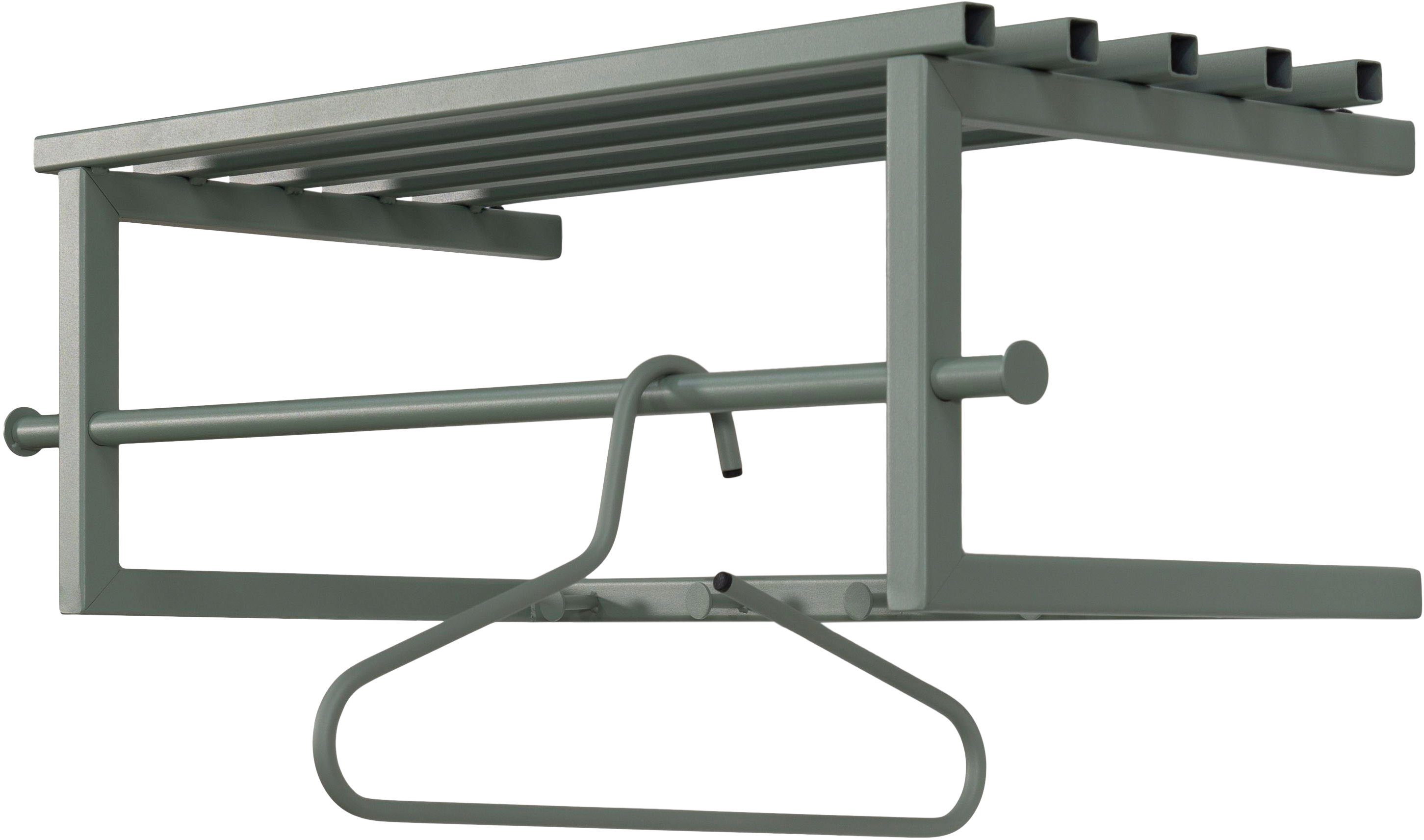 Spinder Design Garderobenleiste, Metall, Trendfarbe, Breite 76 cm