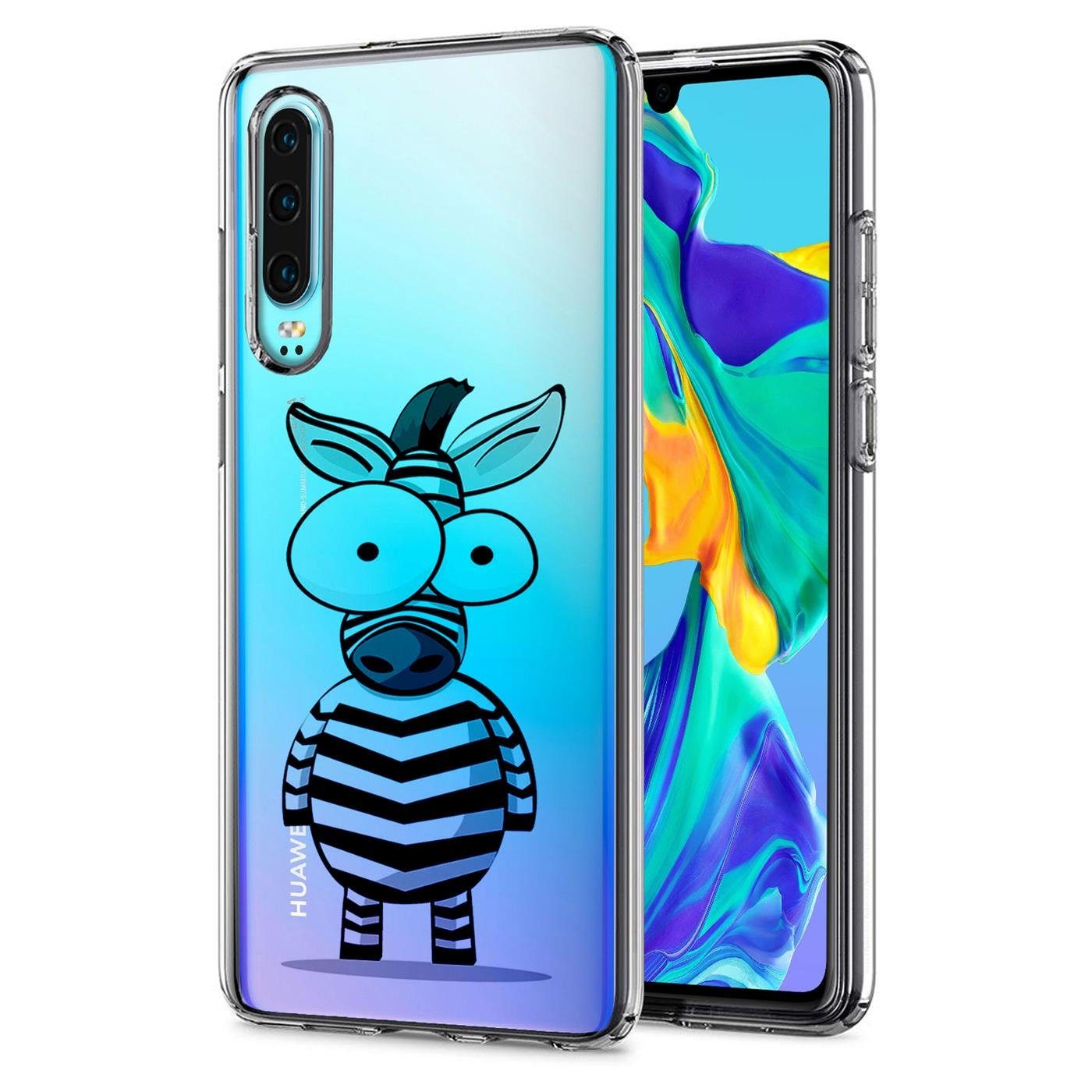 CoolGadget Handyhülle Handy Case Silikon Motiv Series für Huawei P30 Pro 6,5 Zoll, Hülle mit hochauflösendem Muster für P30 Pro New Edition Schutzhülle