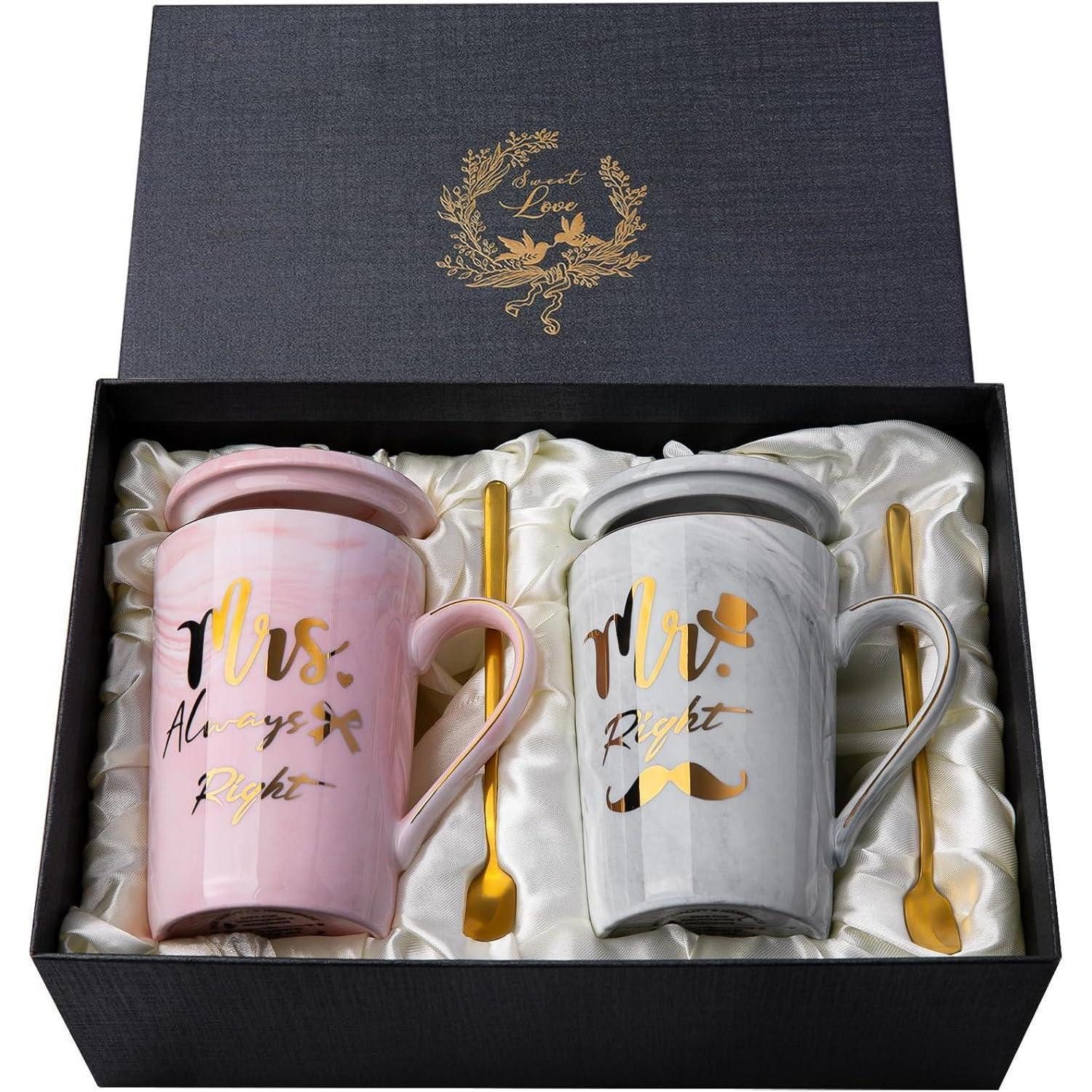 ALBISS Tasse Personalisierte Hochzeitstassen