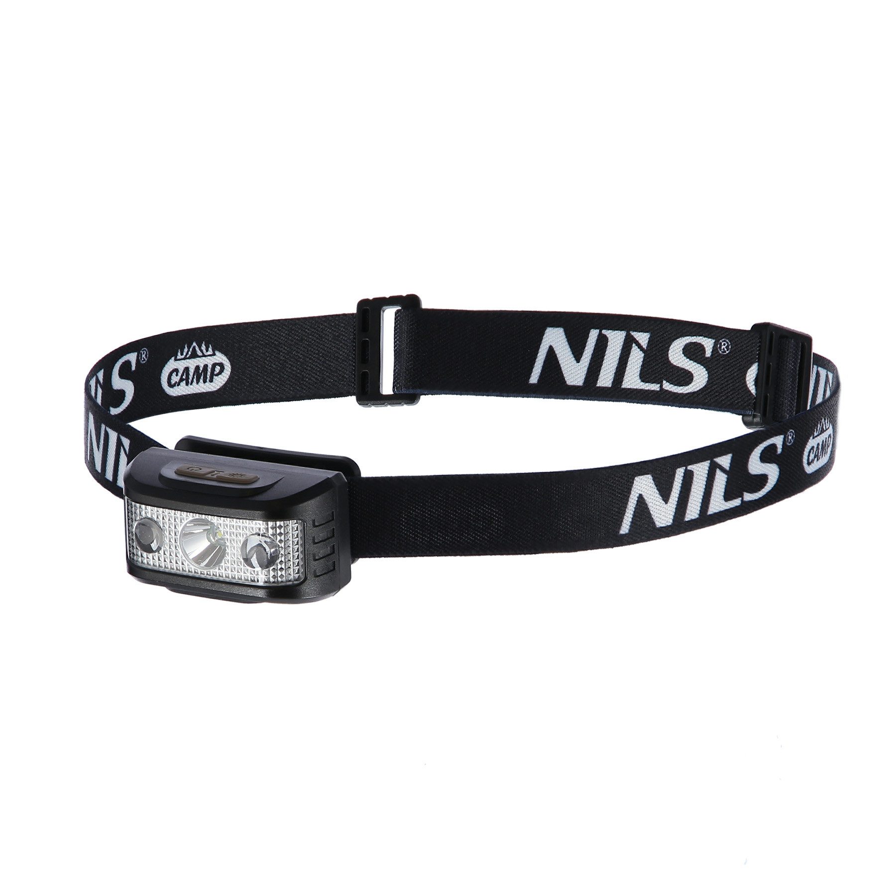 NILS CAMP LED Stirnlampe Mobilleuchte Outdoor Camping, Aufladbare Stirnleuchte