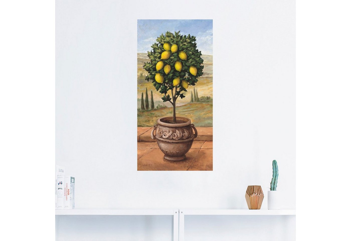 Artland Wandbild »Zitronenbaum«, Bäume (1 Stück), in vielen Größen & Produktarten - Alubild / Outdoorbild für den Außenbereich, Leinwandbild, Poster, Wandaufkleber / Wandtattoo auch für Badezimmer geeignet-kaufen