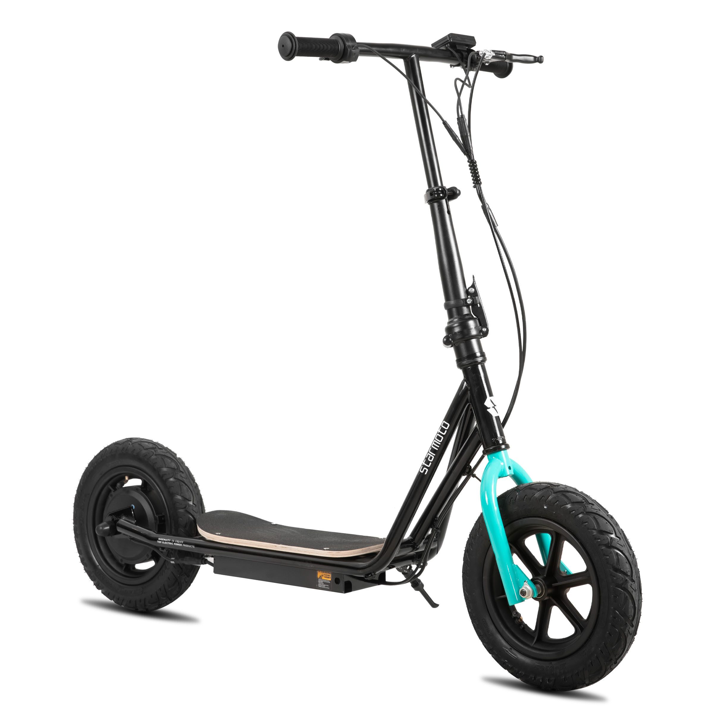 HILAND E-Scooter Faltbarer Kinder‑Elektroroller, 250W‑Motor, 5‑12 Jahre, Daumengashebel, 22 km/h