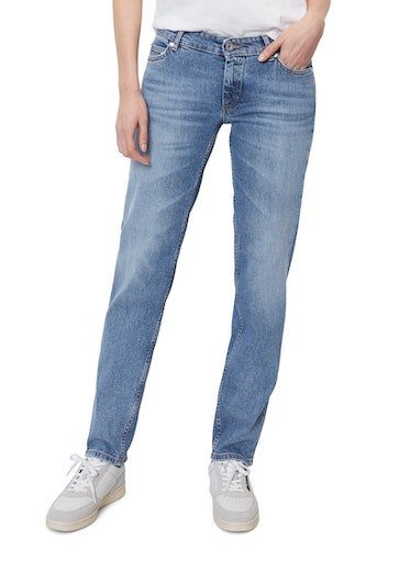 5-Pocket-Jeans Denim trouser, straight fit, regular length, mid waist