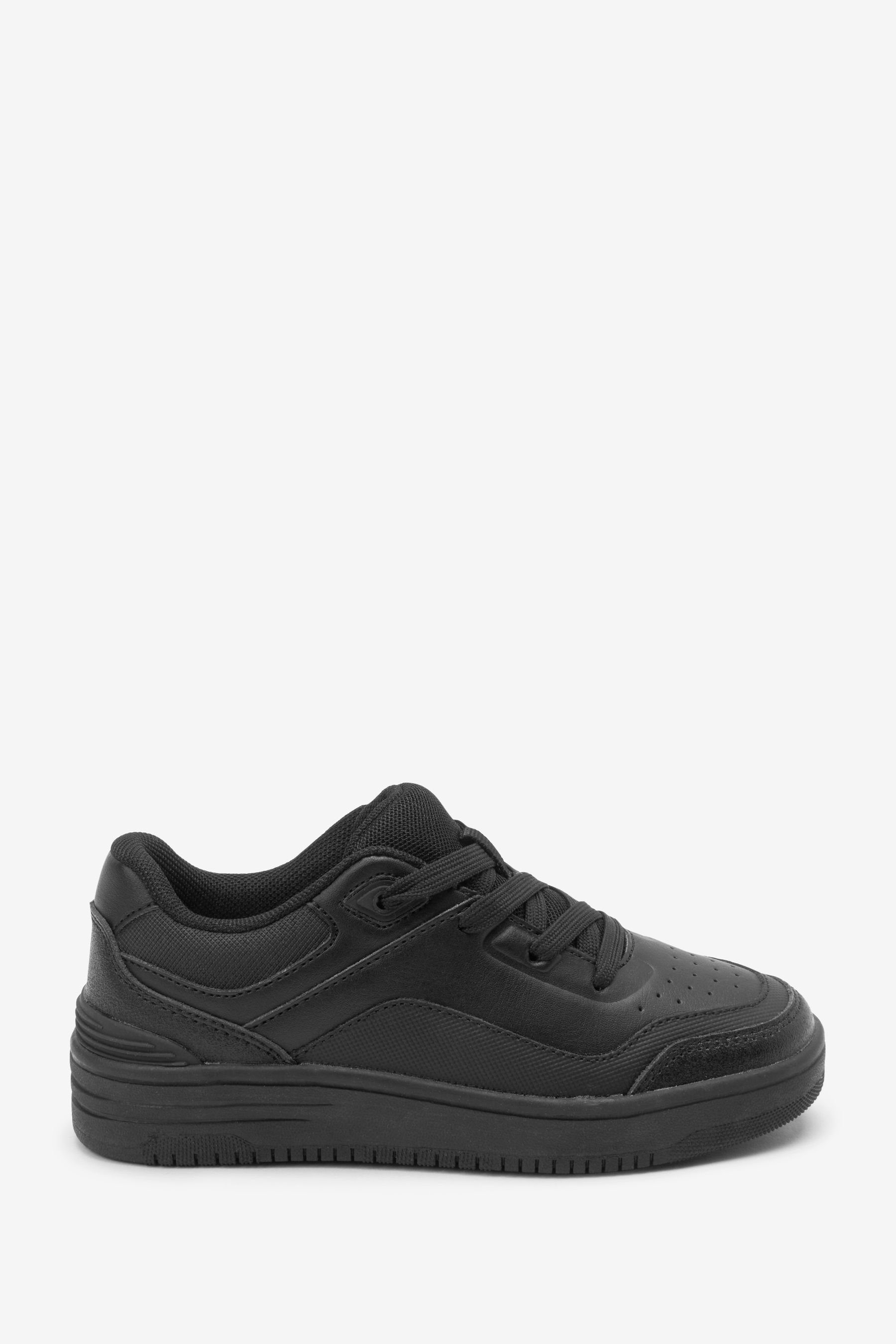 Schnürschuhe aus Leder Sneaker