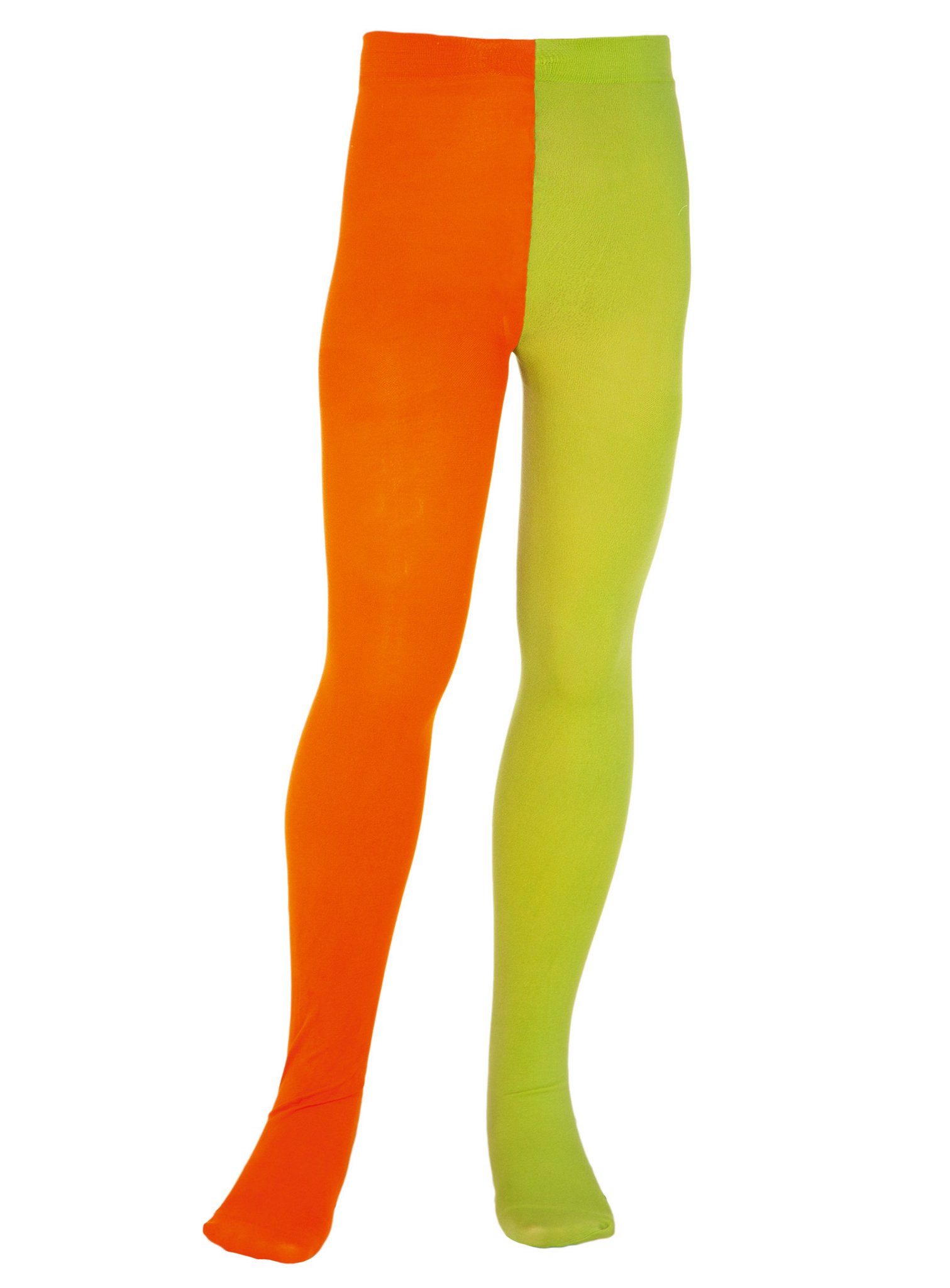 Maskworld Strumpfhose Pippi Langstrumpf Strumpfhose - Fasching Karneval (1 St) Original Pippi Langstrumpf Strumpfhose für Kinder