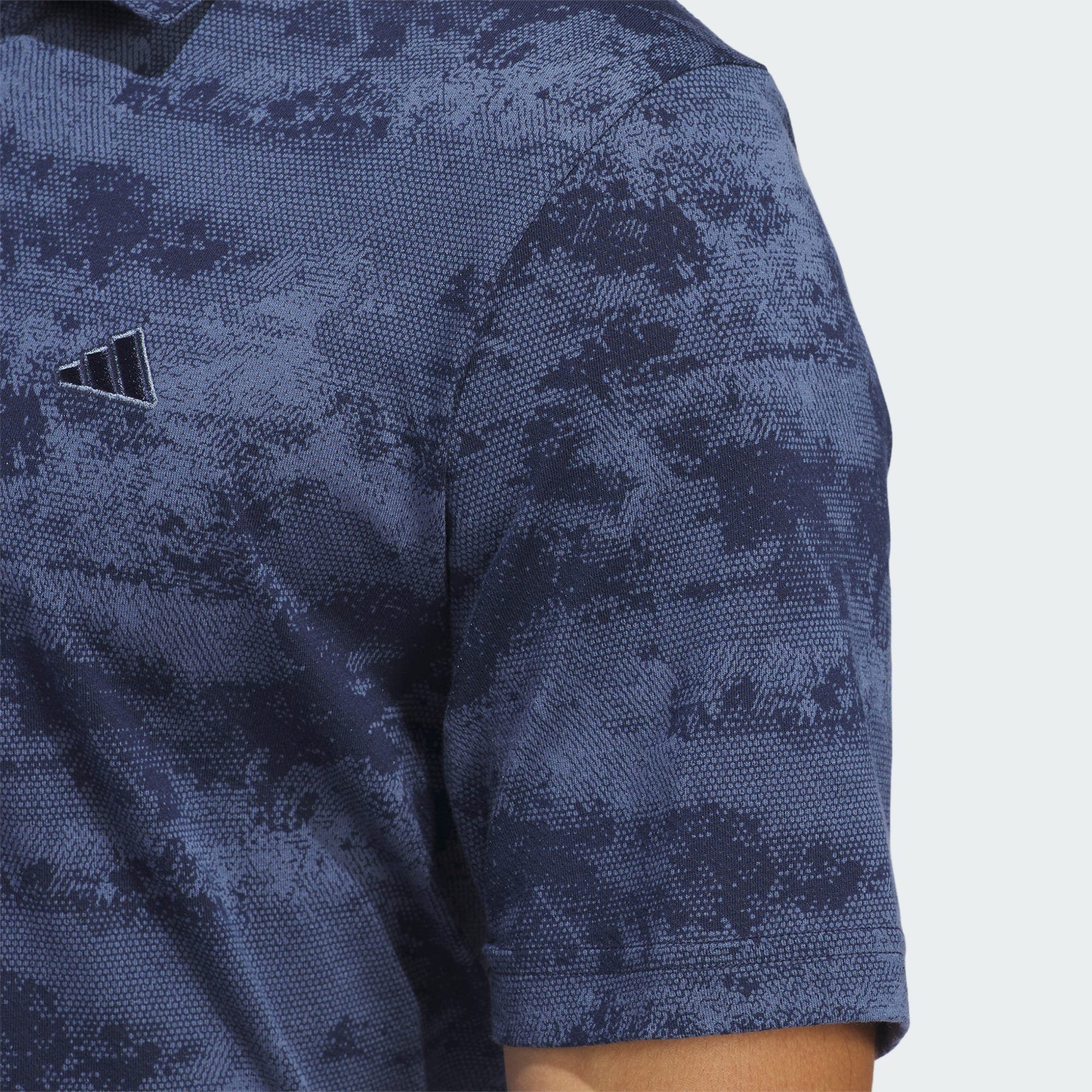 Navy POLOSHIRT Collegiate adidas GO-TO PRINTED Performance Funktionsshirt MESH