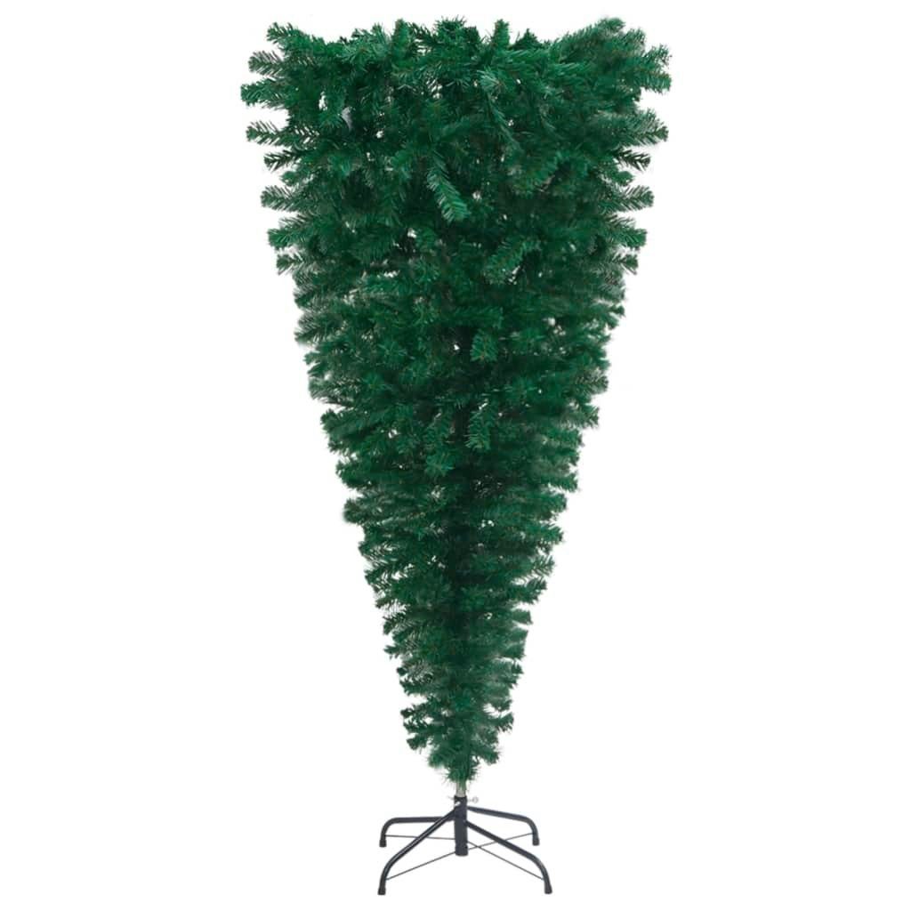 furnicato Künstlicher Weihnachtsbaum Umgekehrt 240 Grün mit Ständer cm