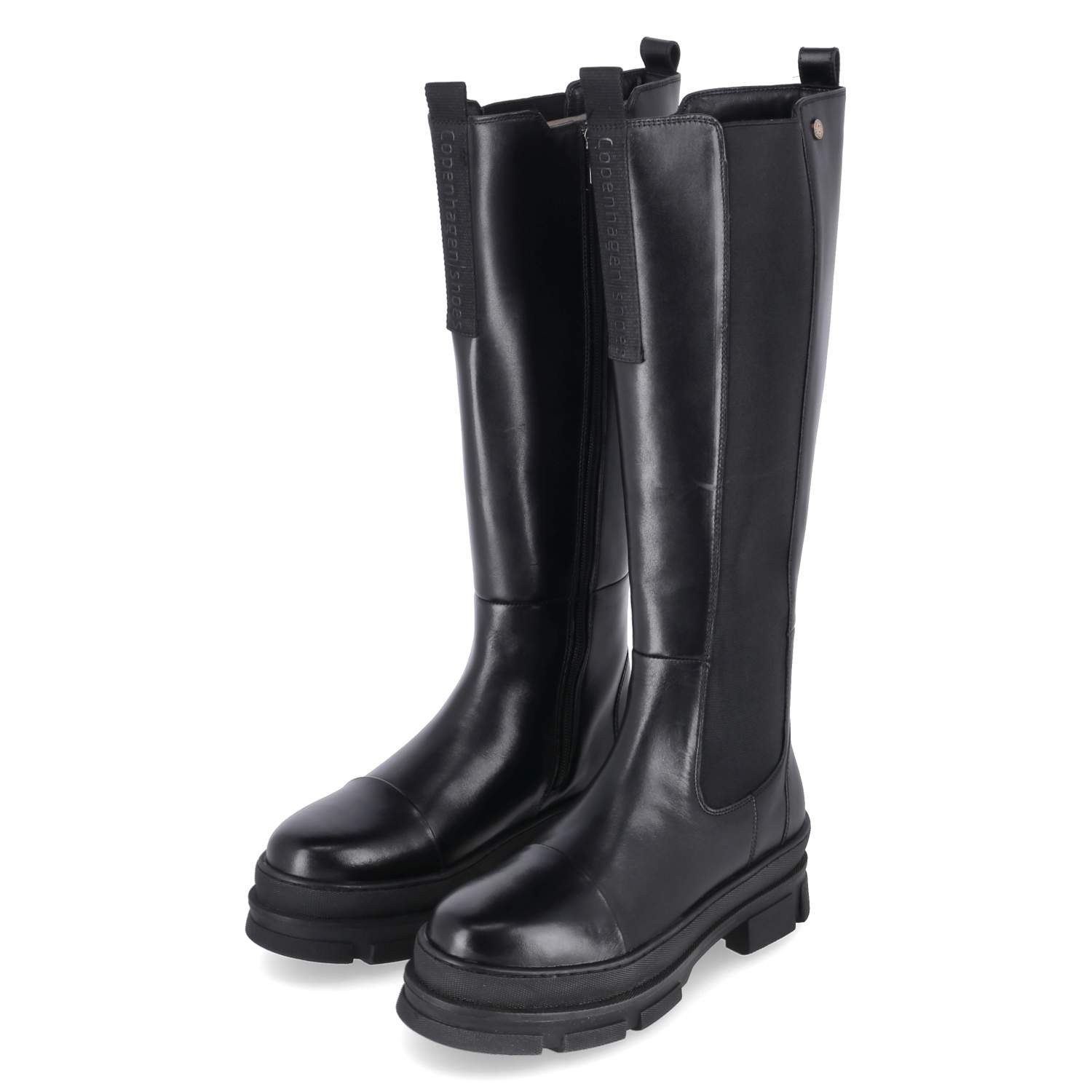 Copenhagen Studios Copenhagen Shoes CS7775-002 black Damen Glattleder black Stiefel