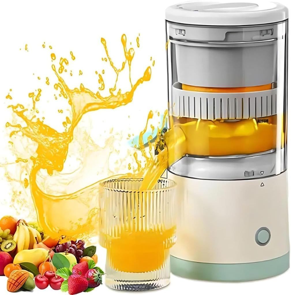 LIANNA Slow Juicer Entsafter Tragbarer wiederaufladbarer Entsafter, 500 W, Elektrische Tasse Entsafter für verschiedene Früchte und Gemüse