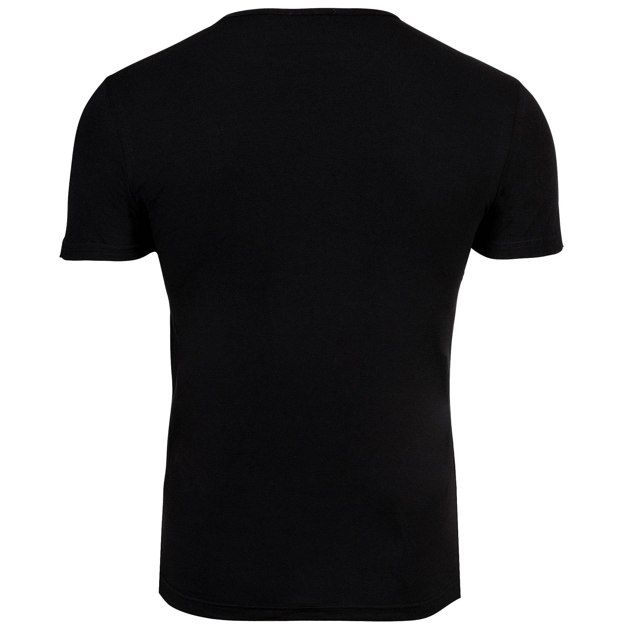Versace T-Shirt Herren T-Shirt 2er Pack Baumwolle (Packung, 2er Pack) – Bild 5 von 5