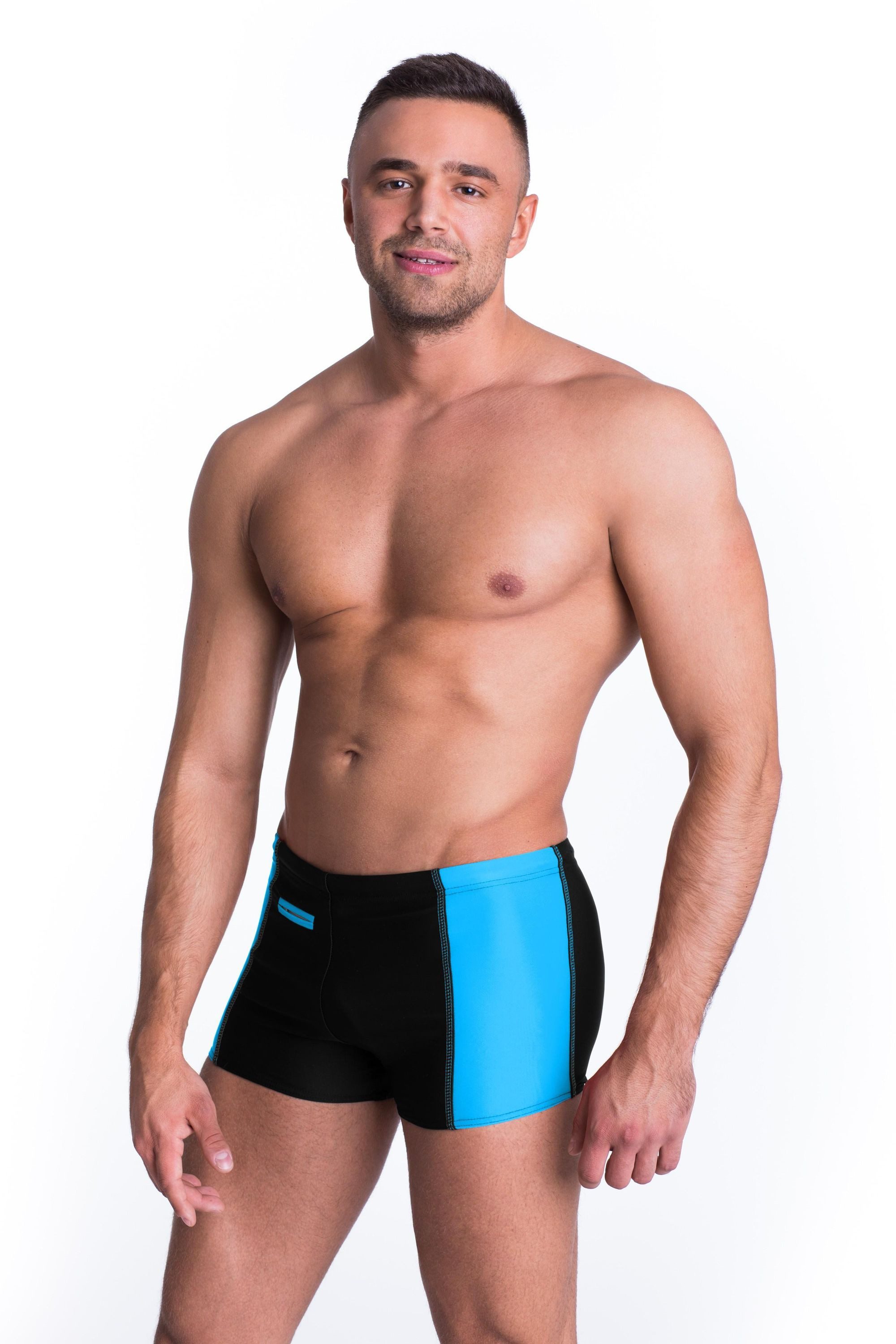 Aquarti Badepants Aquarti Herren Badehose mit Reißverschlusstasche Badeshor günstig online kaufen