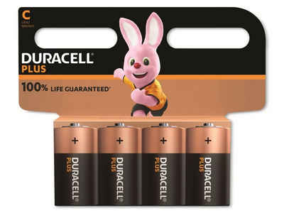 Duracell DURACELL Alkaline-Baby-Batterie LR14, 1.5V, Plus Batterie