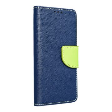 cofi1453 Handyhülle Buch Tasche "Fancy" XIAOMI REDMI 10 Blau-Grün, Kunstleder Schutzhülle Handy Wallet Case Cover mit Kartenfächern, Standfunktion