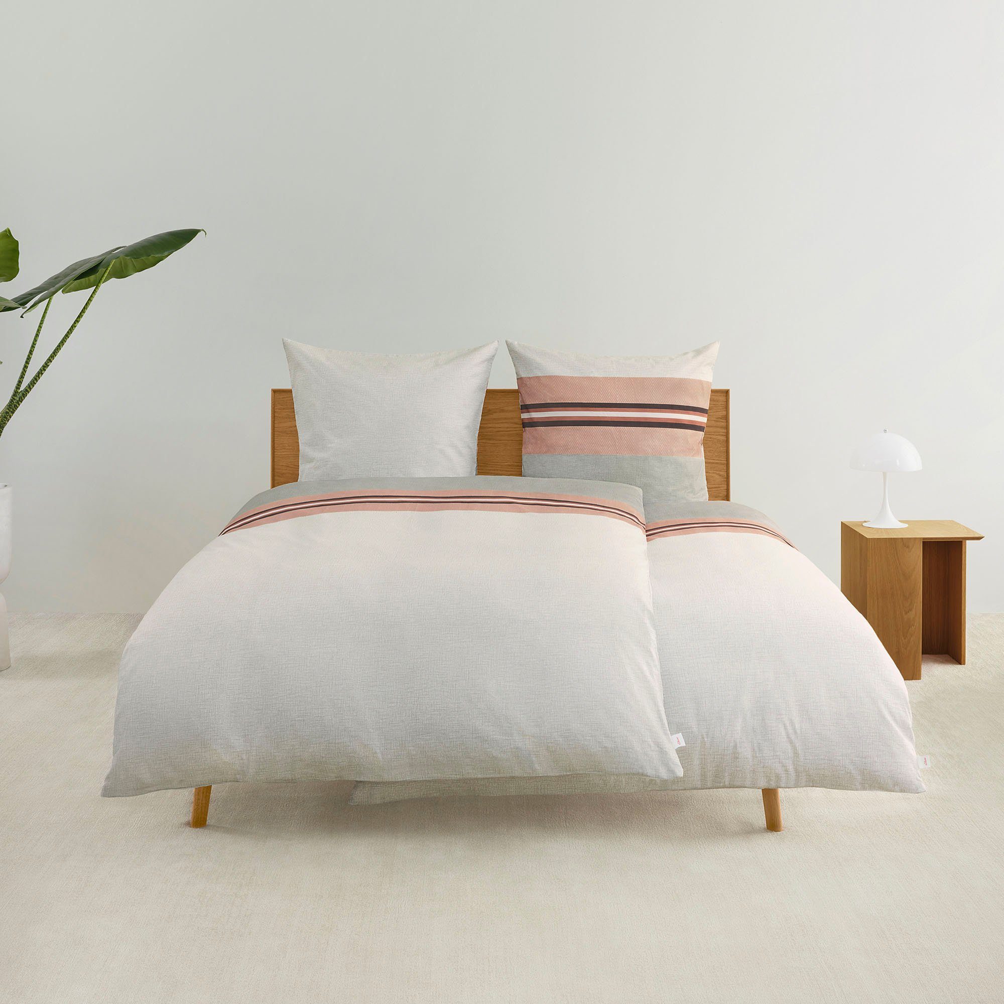 s.Oliver Bettwäsche Feinflanellbettwäsche s.Oliver, Feinflanell, im sportiven Design