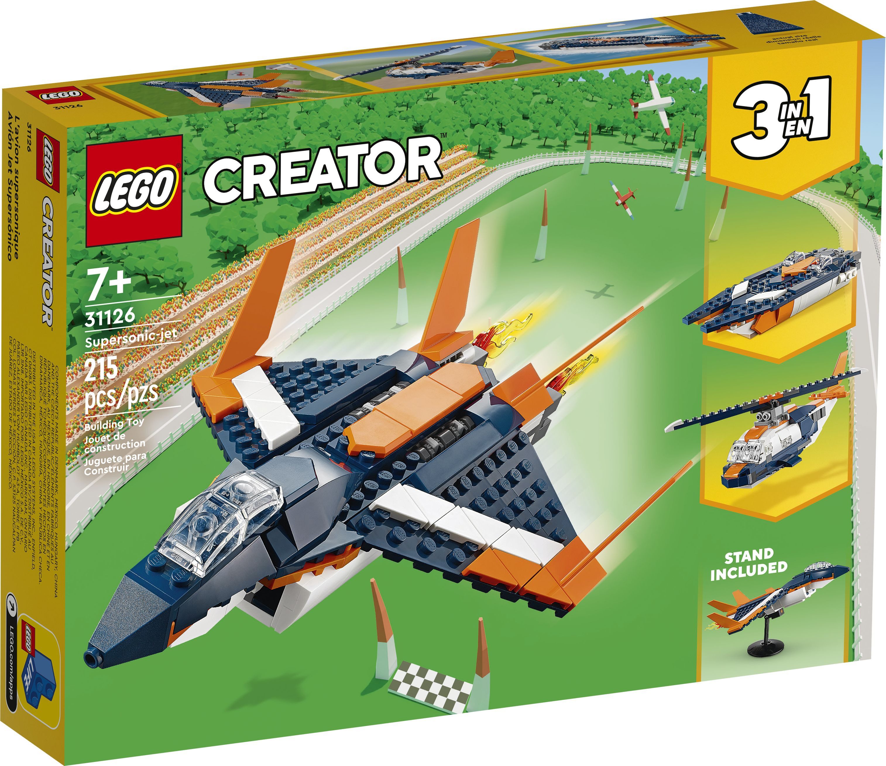 LEGO® 31126 Überschalljet Konstruktionsspielsteine günstig online kaufen