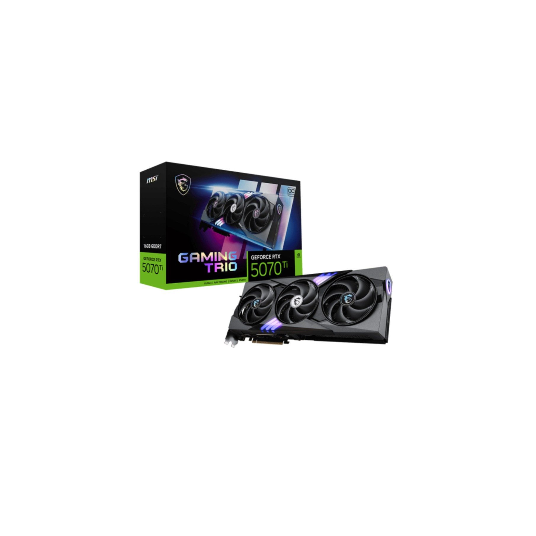 MSI GeForce RTX 5070 Ti 16G GAMING TRIO OC Grafikkarte