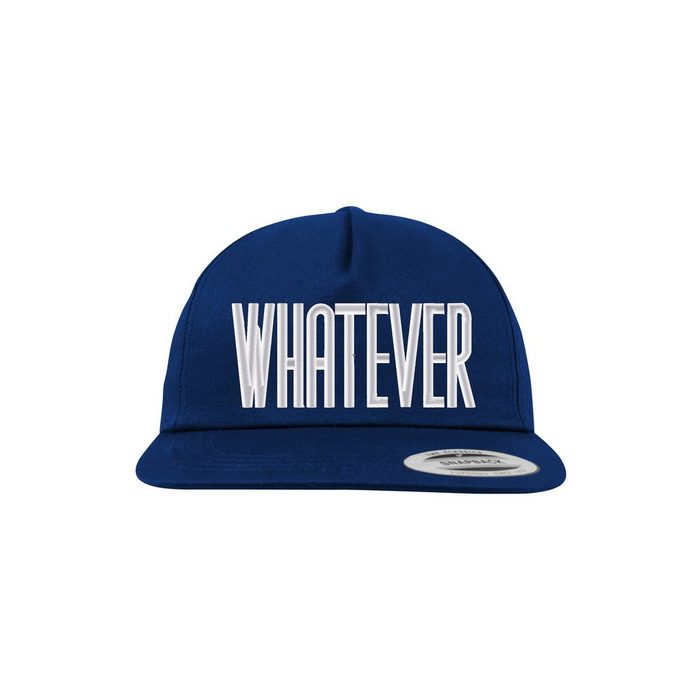 Youth Designz Baseball Cap Whatever Unisex Snapback Cap mit modischer Logo Stickerei
