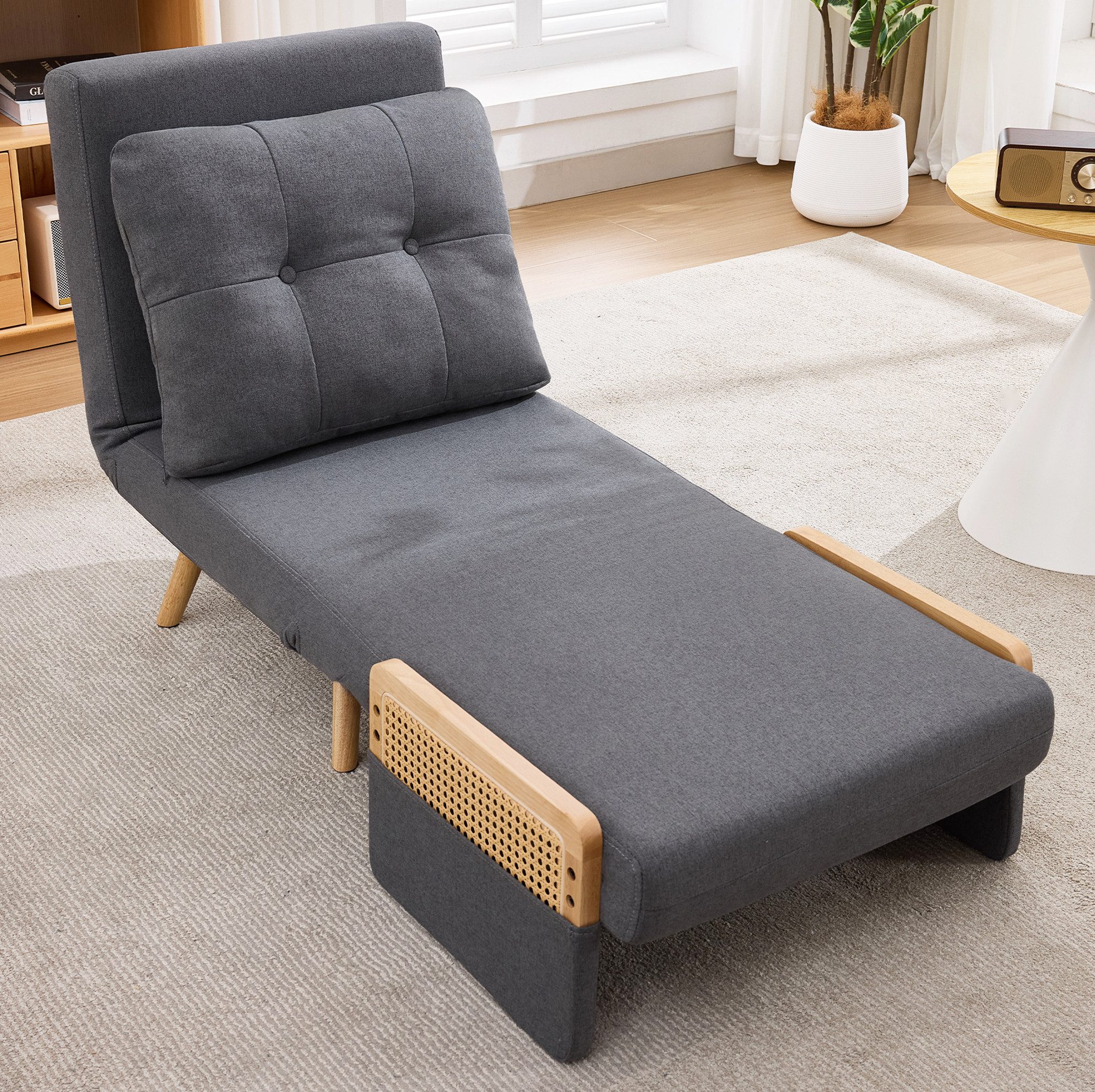 Schlafsofa Praktischer 3-in-1 Klappsessel