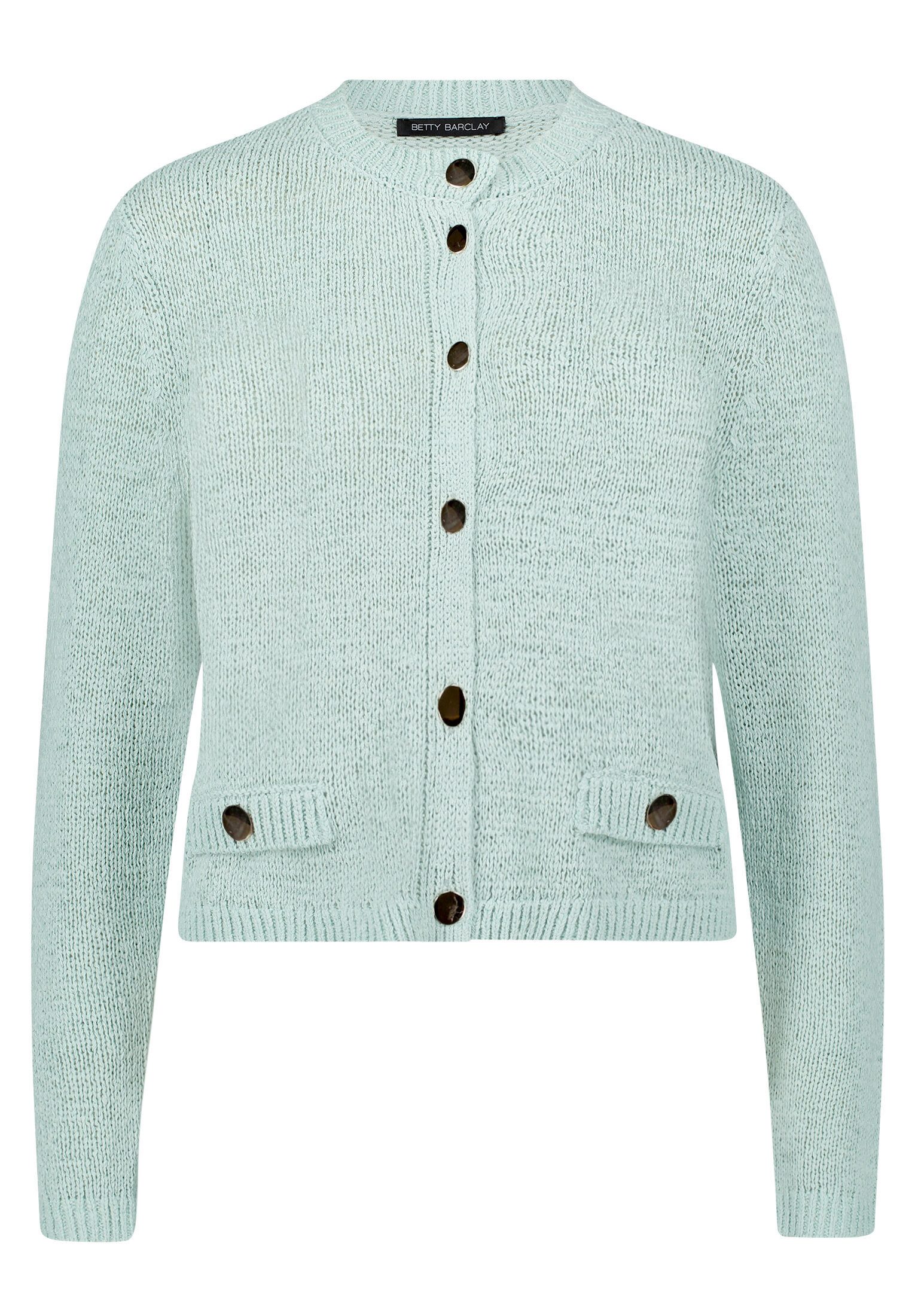 Betty Barclay Strickjacke Damen mit aufgesetzten Taschen (1-tlg)