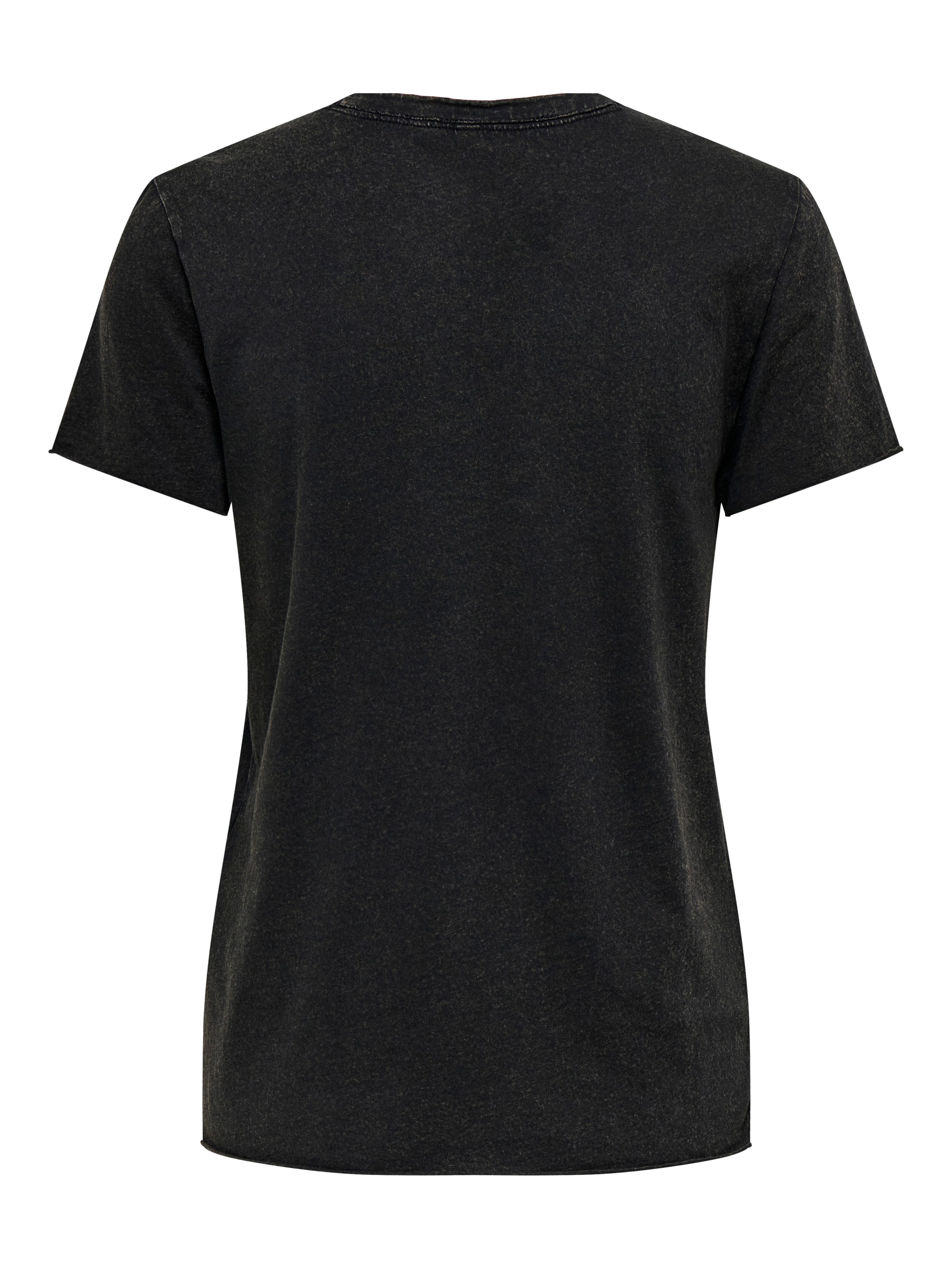 ONLY Rundhalsshirt ONLLUCY REG S/S TOP JRS NOOS Baumwolle, regular fit, unterschiedlich bedruckt