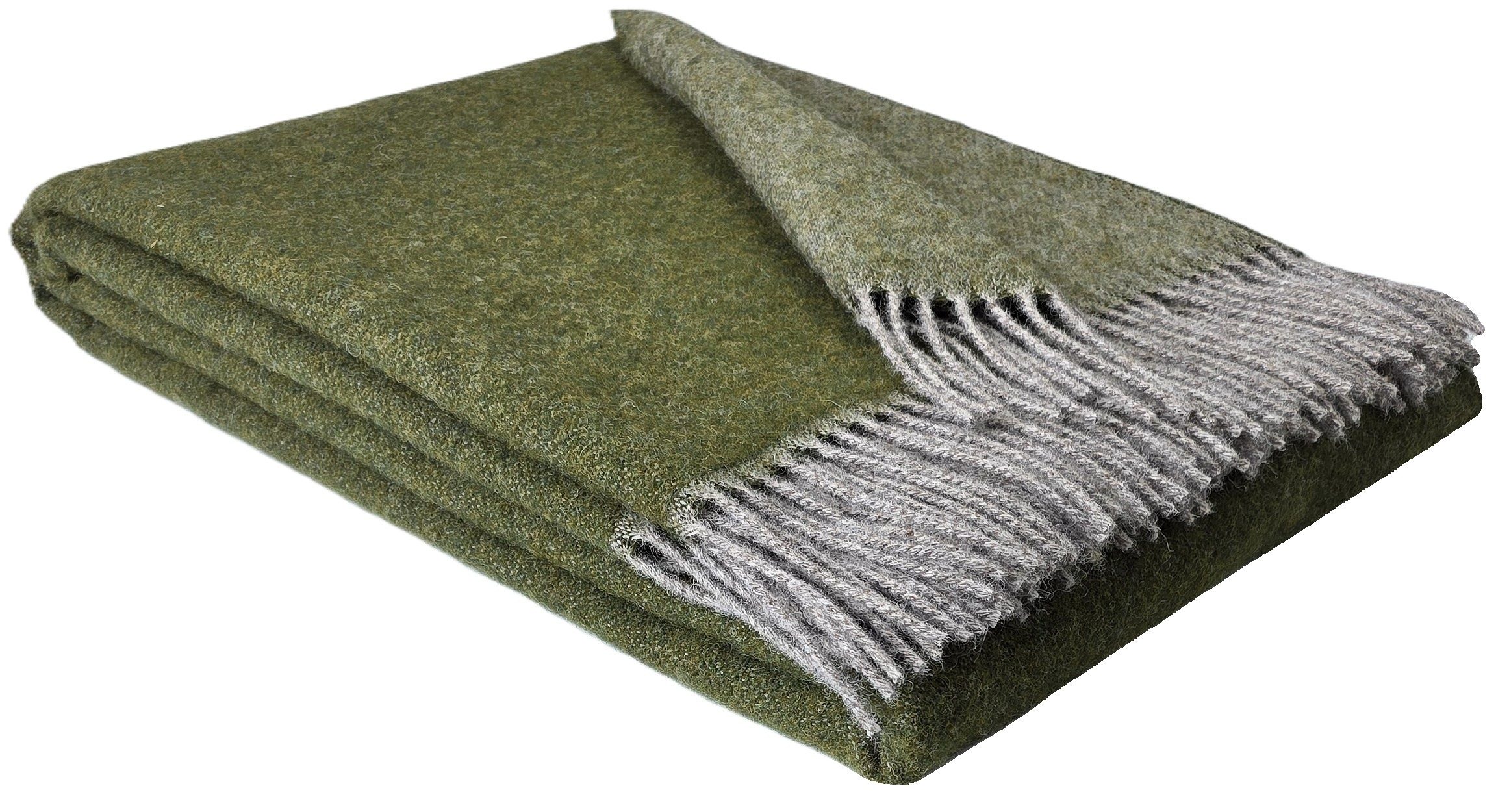 Wolldecke Wolldecke TIROL (doubleface) 100% Schurwolle 140 x 200 cm, STTS