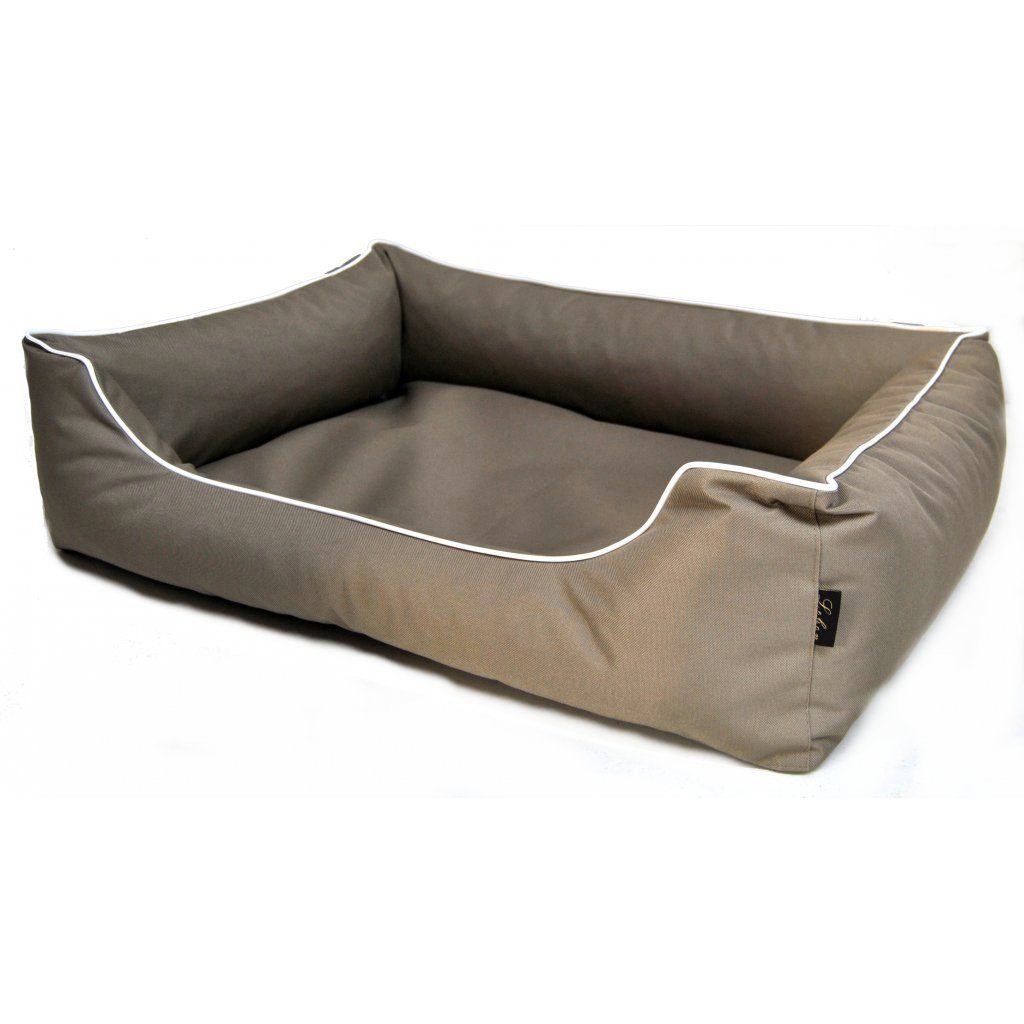 Ollesch Tierbett Lebon Hundebett Paula 3 - 120 x 90cm Farbe: Dunkelbeige