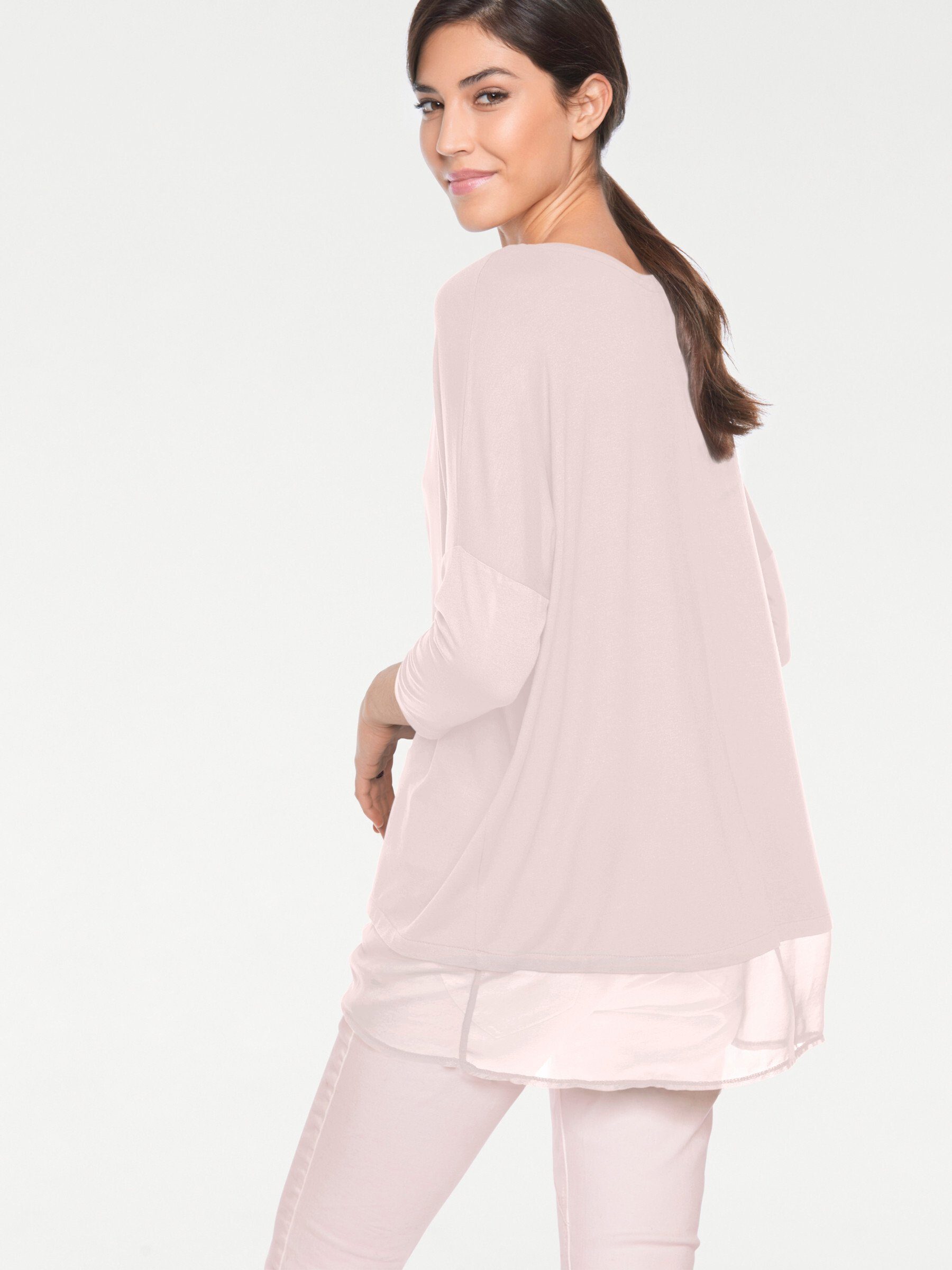 heine T-Shirt Oversized Shirt Langarm