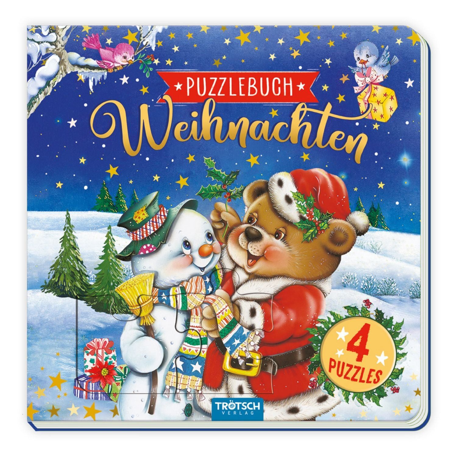 Trötsch Pappenbuch Puzzlebuch Weihnachten / diverse