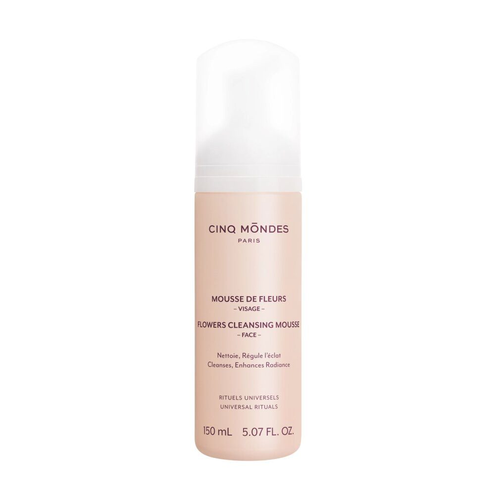 Cinq Mondes Körperpflegemittel, Flowers, Boosts Radiance, Reinigungsschaum