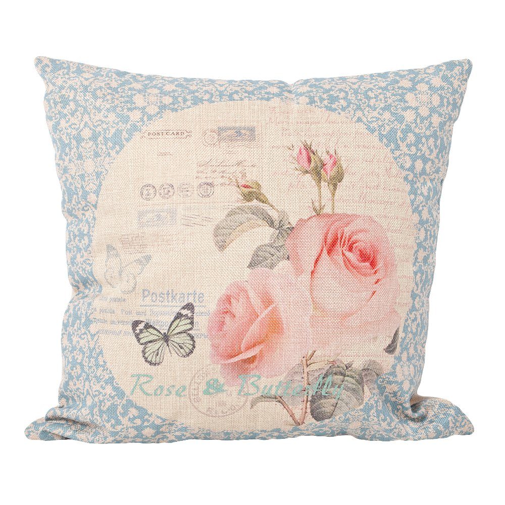 Dekokissen Kissen ROSE ca. 35x35cm