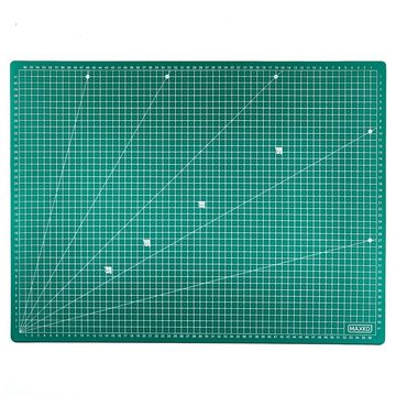 Maxko Schneideunterlage Selbstheilende Schneidematte A2 - 60x45 cm, 15 Grad Winkelmaße, Self-healing Cutting Mat A2 - 60x45 cm, 15° Angle Measures