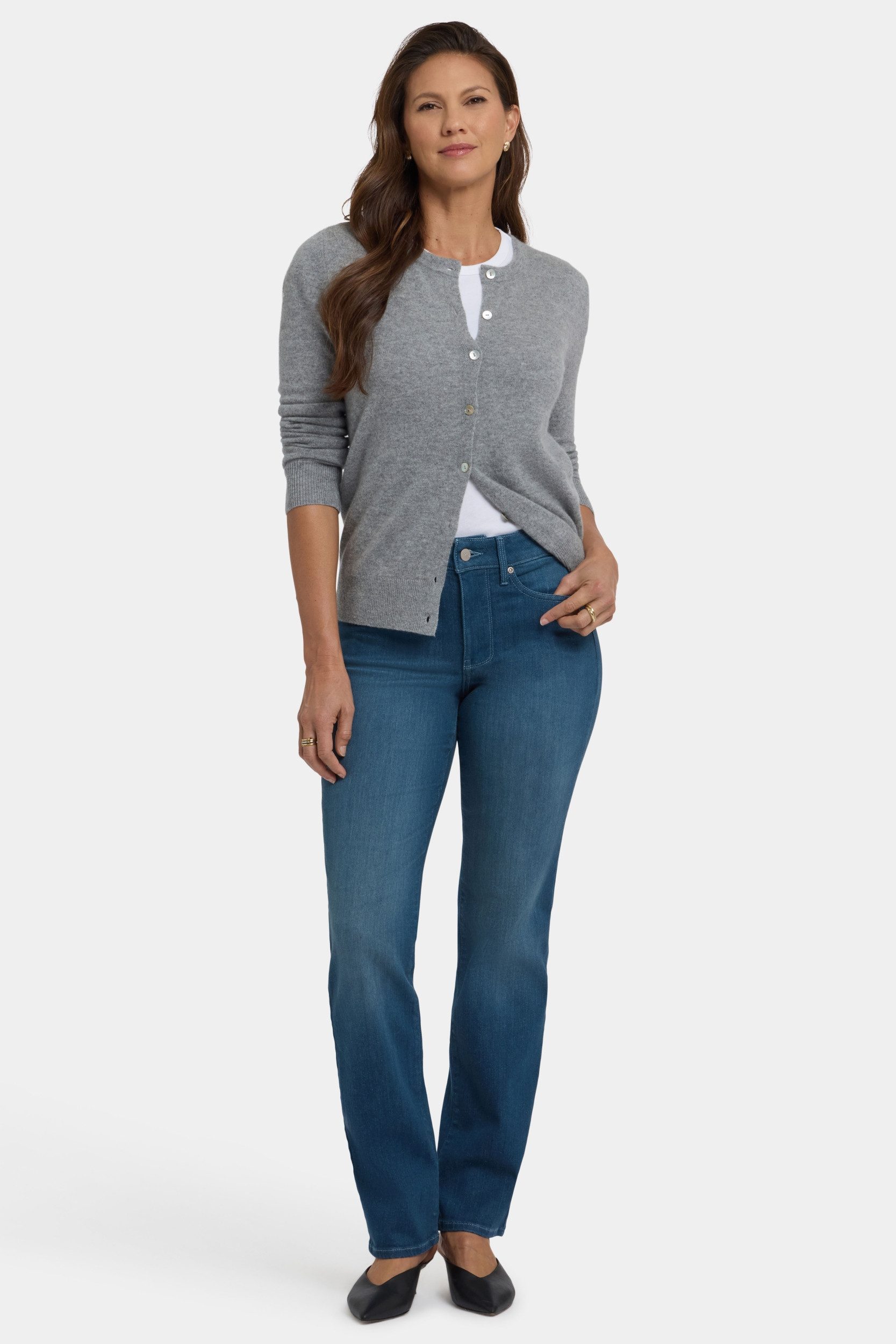 NYDJ Straight-Jeans Marilyn Straight Jeans in Tall