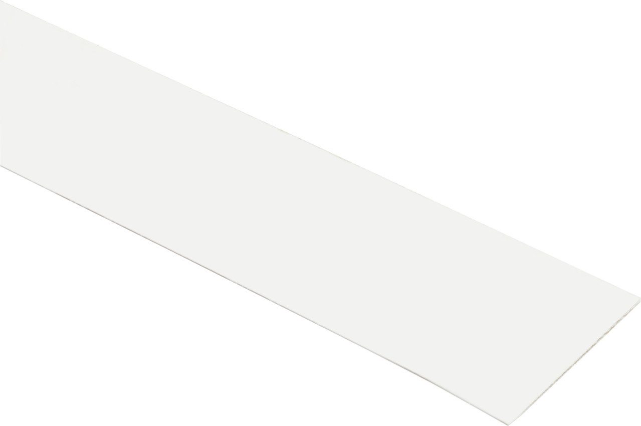 Kaindl Flooring Abschlussleiste Kaindl Kantenumleimer 65 cm, 45 x 0,5 mm, weiß