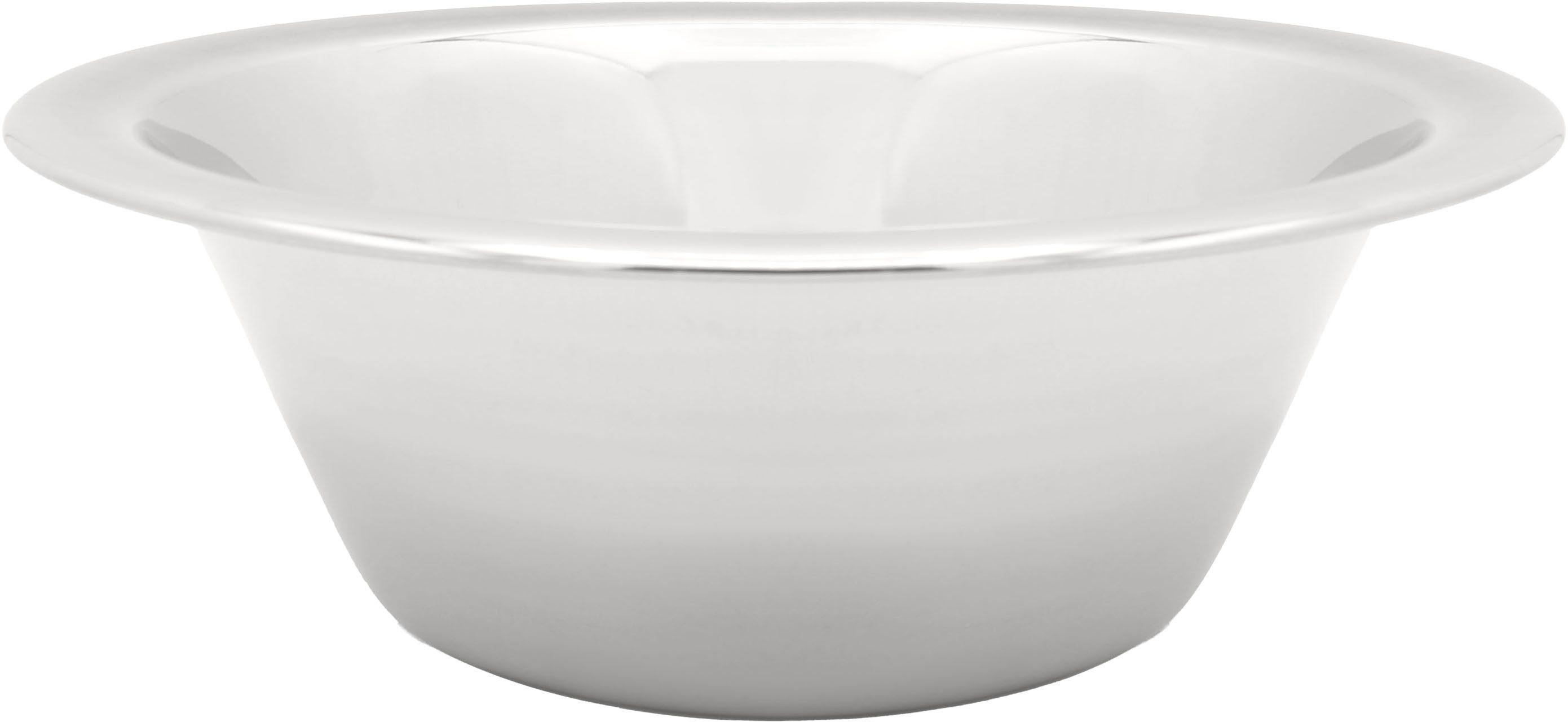 Krüger Schüssel Edelstahl-Schüssel, Edelstahl, (1-tlg), rostfrei, geschmacksneutral, robust, hygienisch