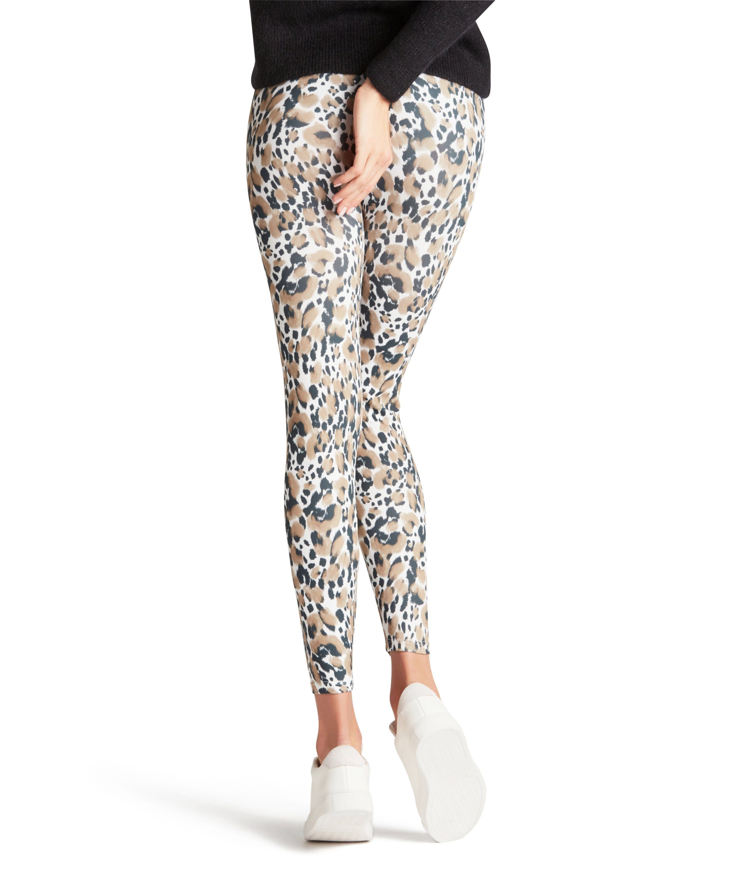 FALKE Feinstrumpfleggings Camostone (1 St) mit Animal-Muster günstig online kaufen