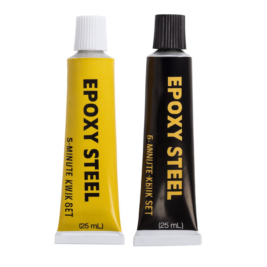 EUROBATT Sp. z o.o. Klebstoff Epoxidkleber 2K Epoxidharz Klebstoff 5 Min Transparent Stark, (Packung, 2-tlg)