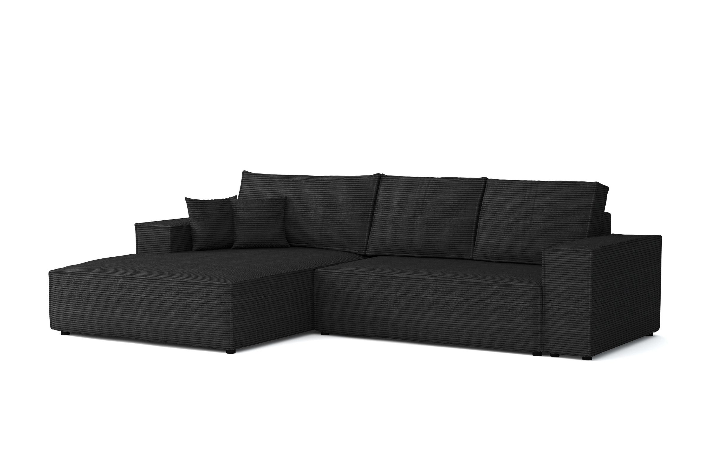 Deine Möbel 24 Wohnlandschaft MARCO 294 cm breit Ecksofa Sofa Wohnzimmer L- günstig online kaufen