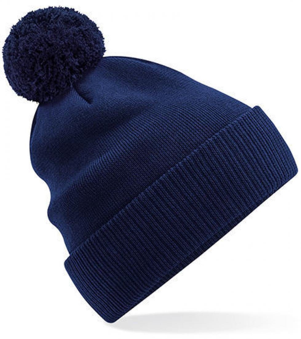 Beechfield® Bommelmütze Organic Cotton Snowstar® Beanie - 100% Bio-Baumwoll günstig online kaufen