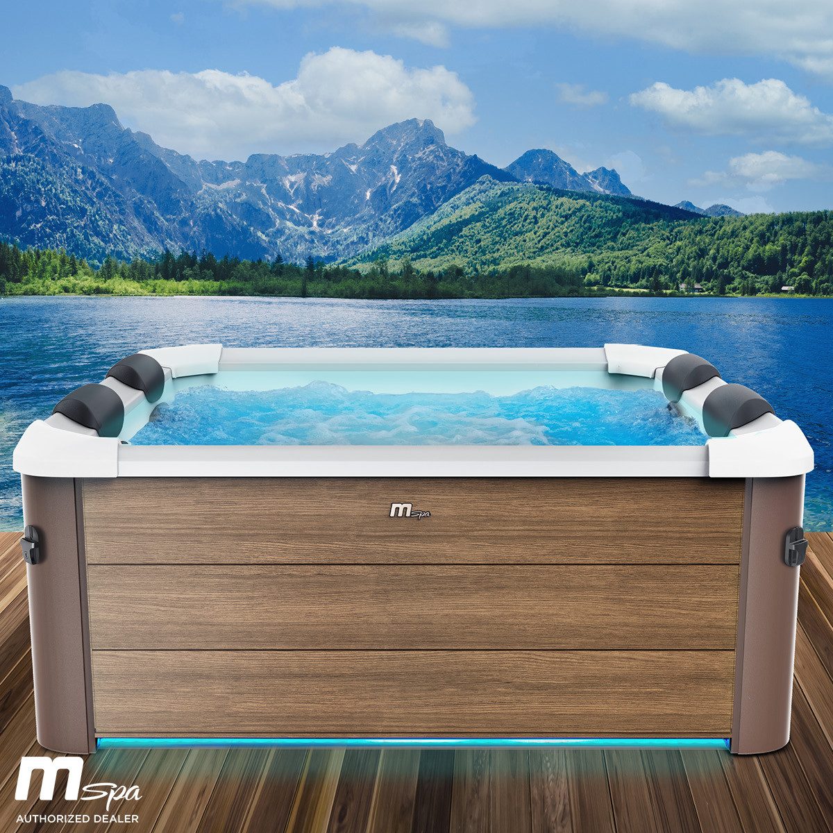BRAST Whirlpool MSpa Oslo Amber mit günstig online kaufen