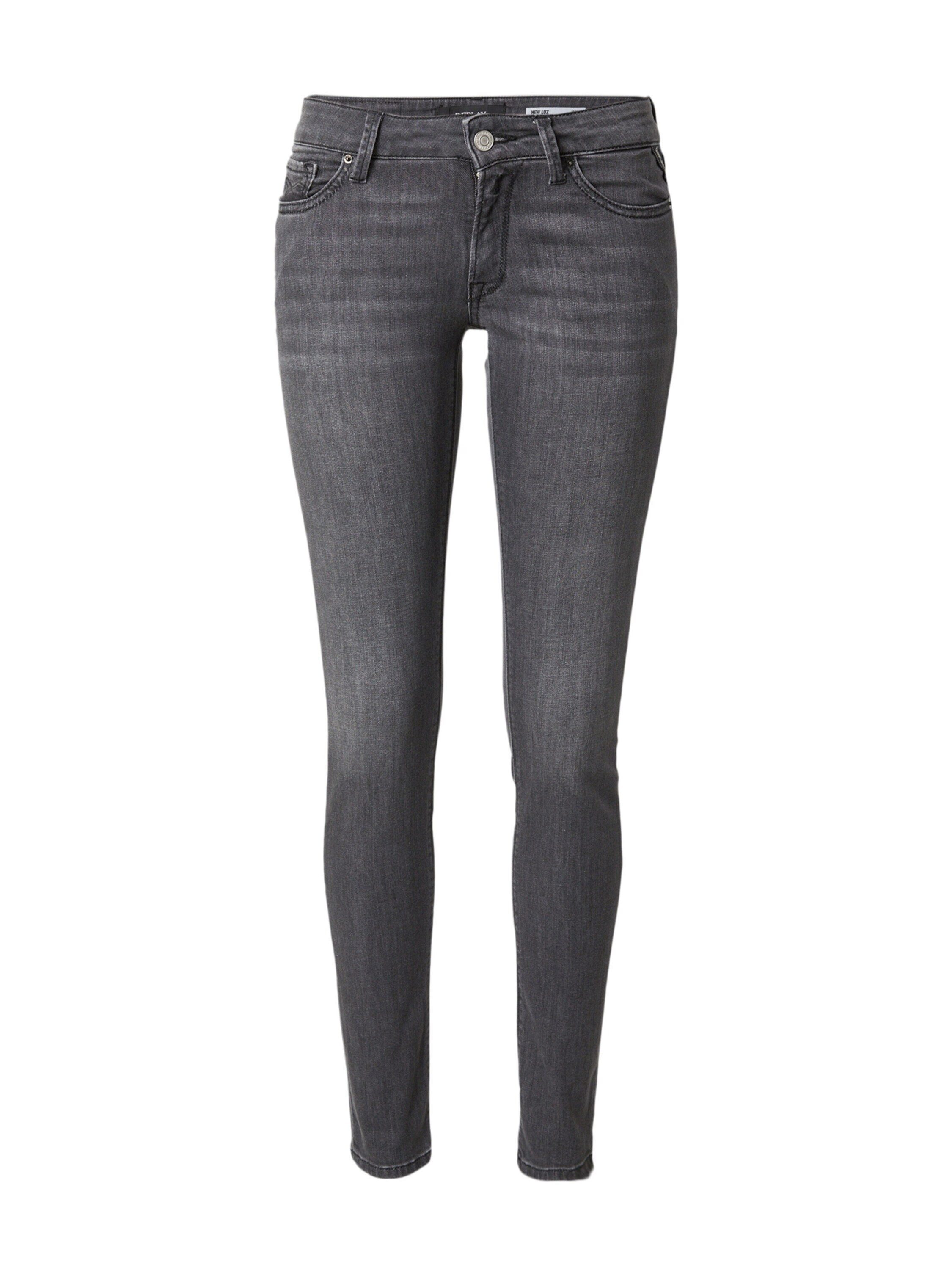 Replay 7/8-Jeans New Luz (1-tlg) Plain/ohne Details