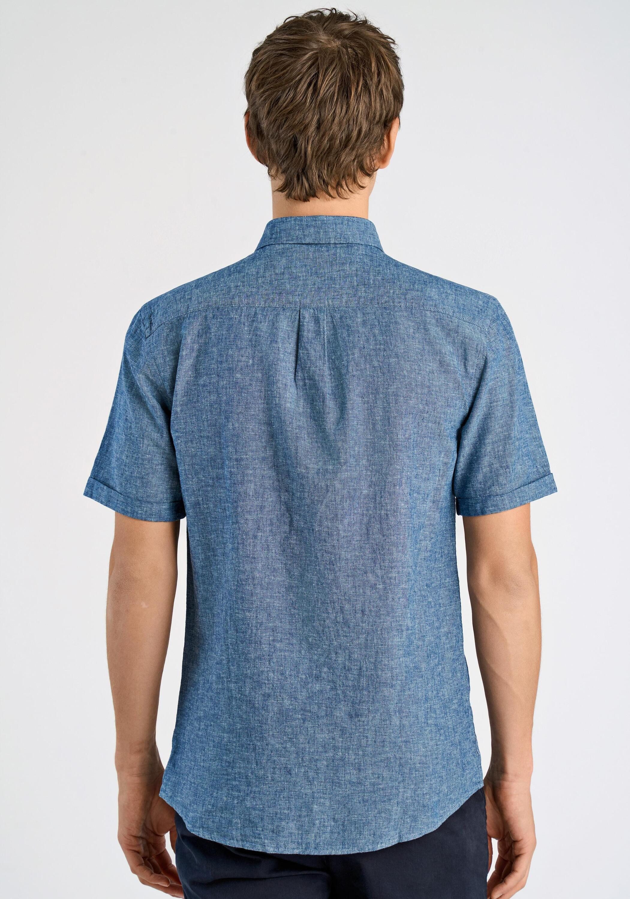 LINDBERGH Leinenhemd Leinenhemd (Kurzarm) Relaxed Fit