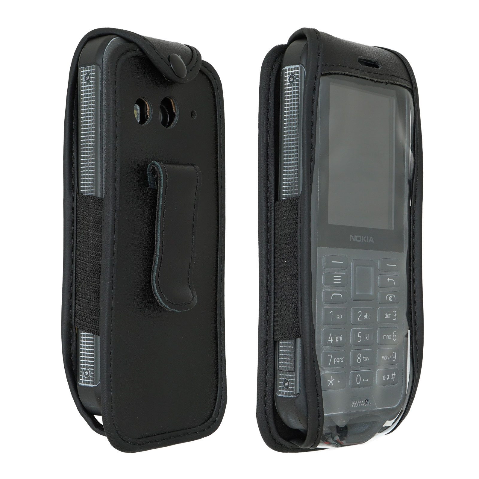 Handytasche caseroxx Handytasche mit Gürtelclip für Nokia 800 Tough, schwarz