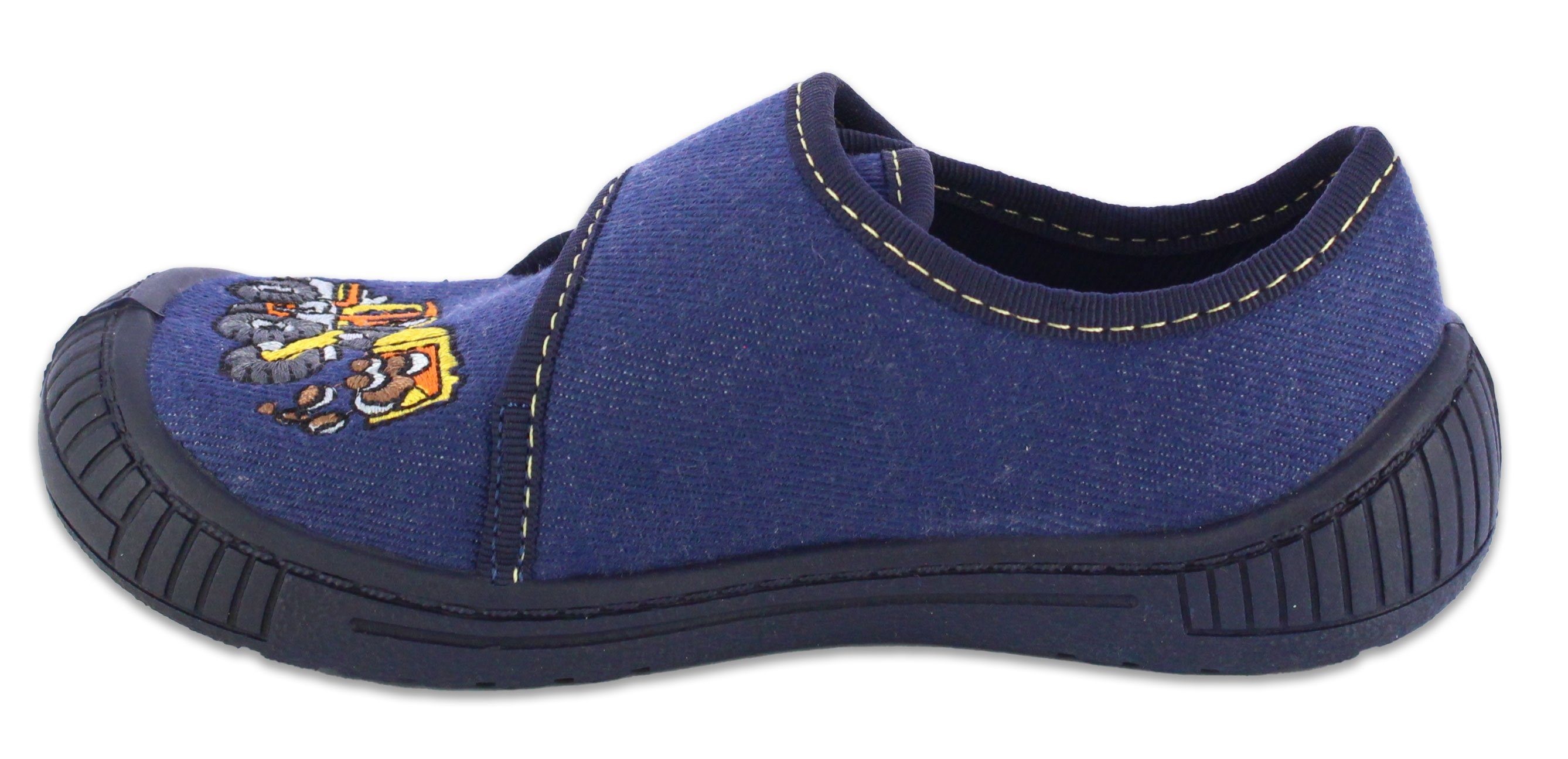 Beck Hausschuh Bagger Hausschuh (atmungsaktive Materialien, für