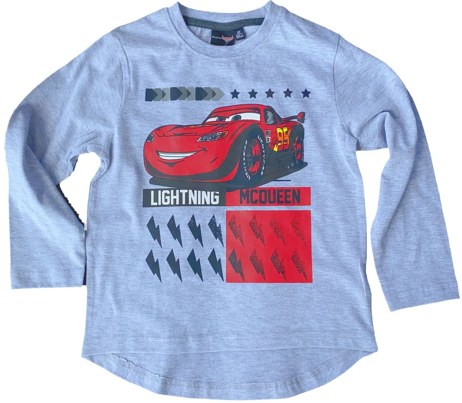 Cars Langarmshirt CARS Lightning MCQueen Longsleeve Kinder T-Shirt 4-8 Jahre Cars Jungen Одяг